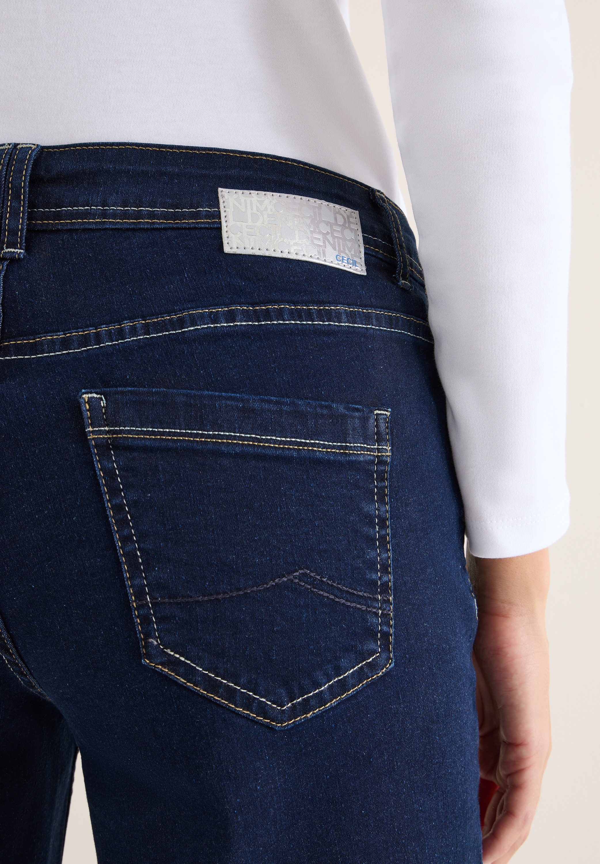 Cecil Straight-Jeans im Five-Pocket Style
