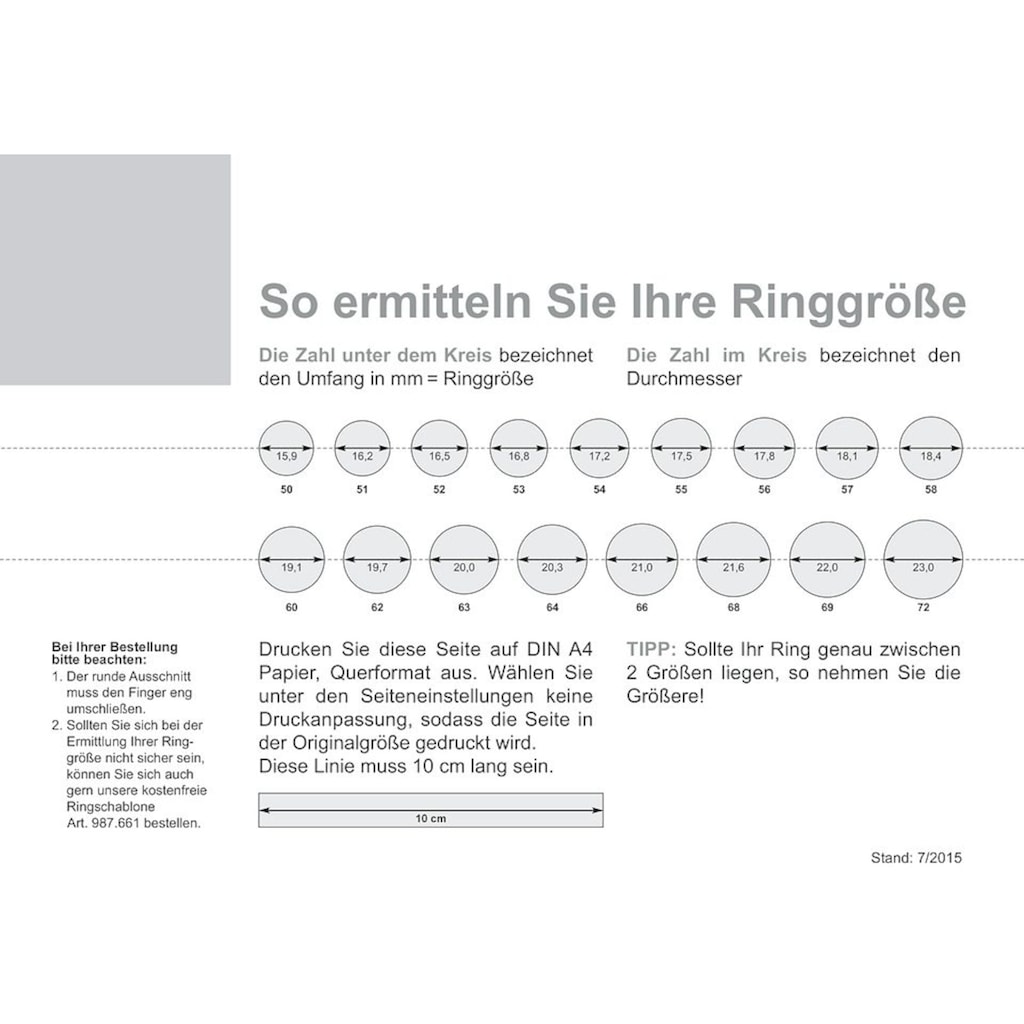 Firetti Fingerring »3-fach verschlungen, tricolor«