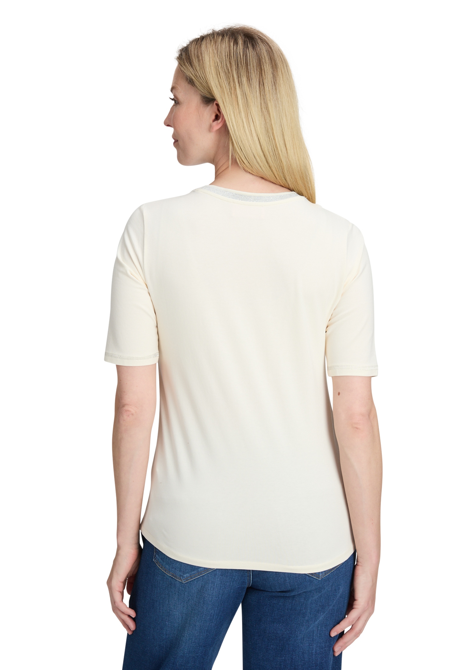 Betty Barclay Langarmshirt »Basic Shirt mit Applikation«