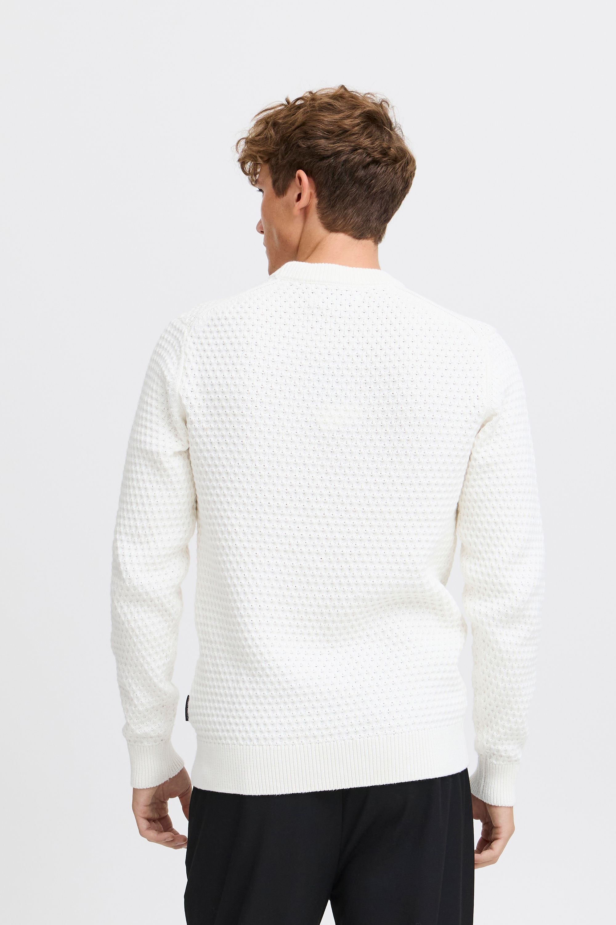 Casual Friday Strickfleece-Pullover »Strickpullover CFKARL structured crew neck knit«
