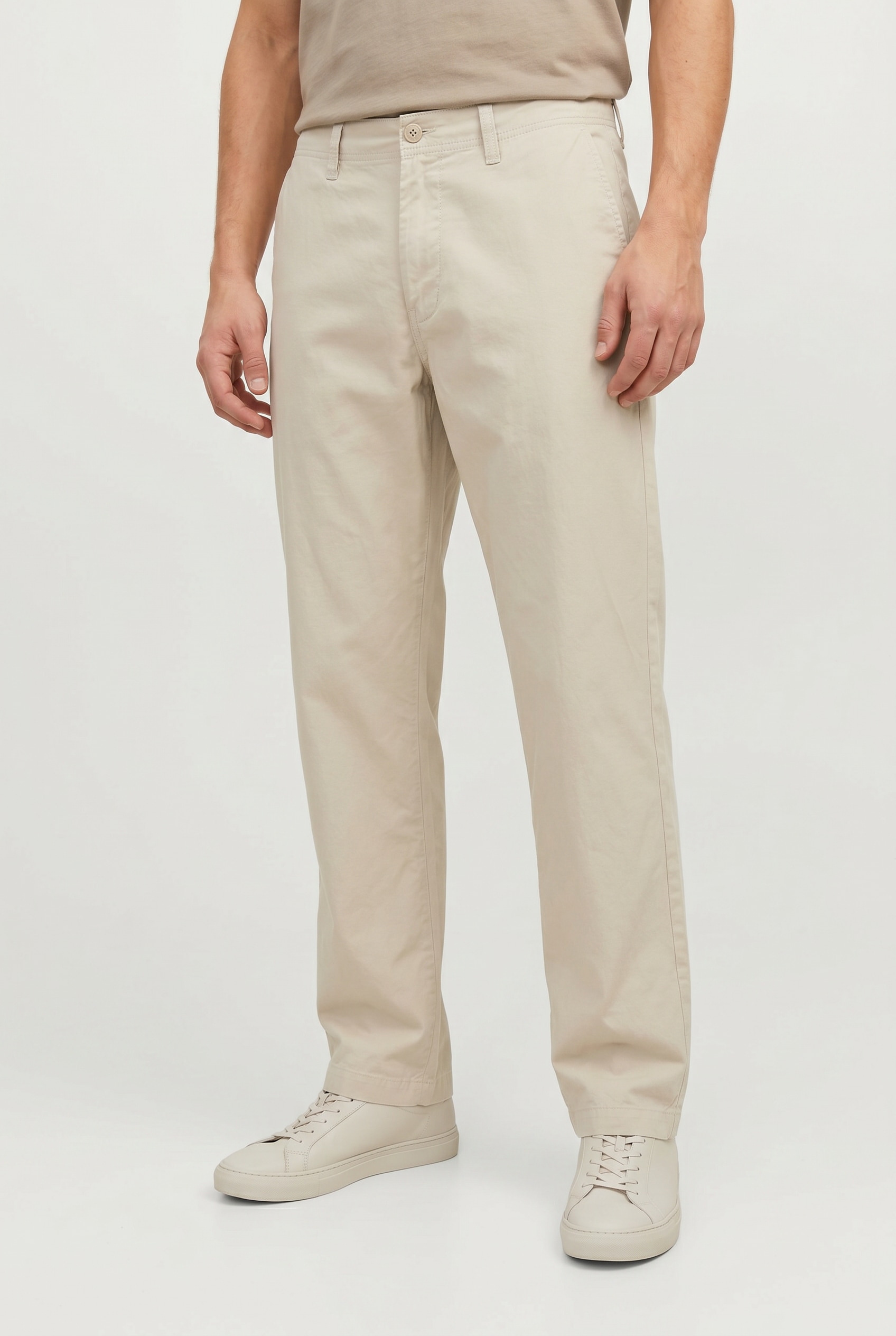 Jack & Jones Chinos »JPSTBILL DREW CHINO NOOS«  Baumwolle, weit geschnitten