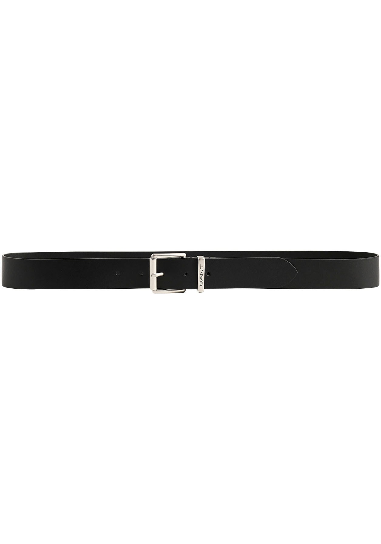 Ledergürtel »LOGO LEATHER BELT«, mit silberner Schnalle, Dornschließe, 100% Echt...