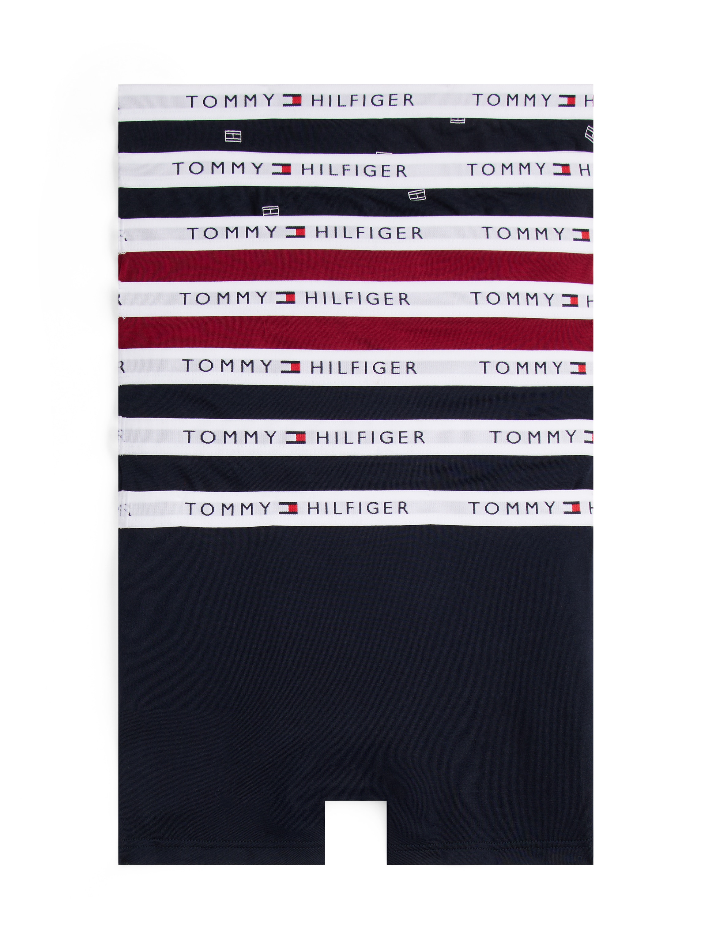 Tommy Hilfiger Underwear Trunk »7PK TRUNK PRINT« Packung, 7er, 7 Stk. mit Logo-Stretchbund