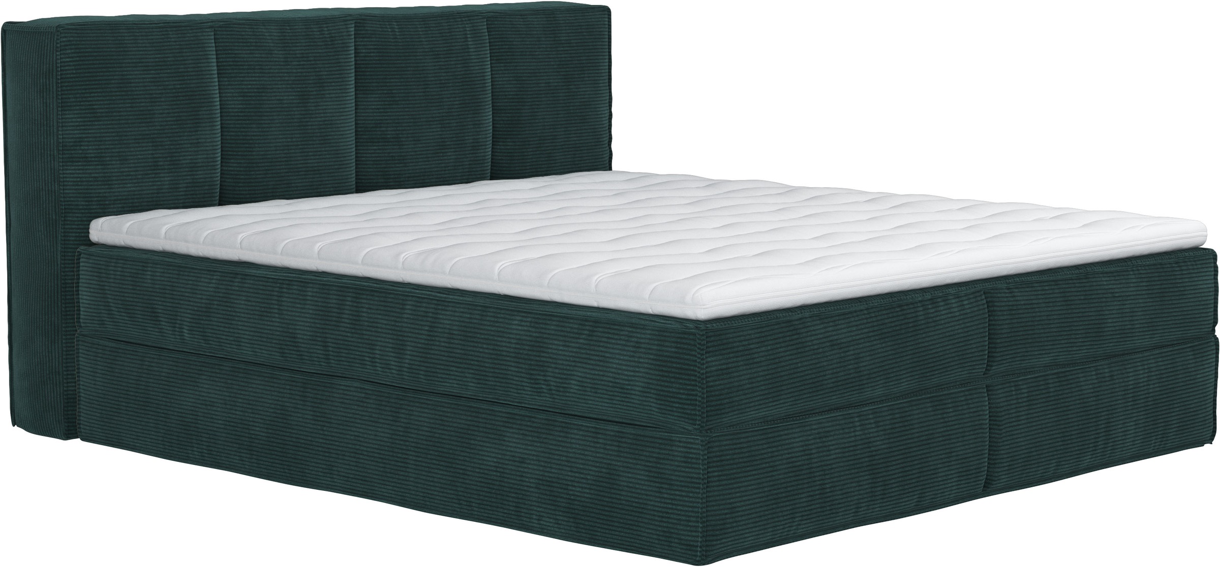 LeGer Home by Lena Gercke Boxspringbett »Addyson«, (Härtegrade H2, H3 und H4 wählbar), Boxspringbett inkl. Topper, 2 Matratzen
