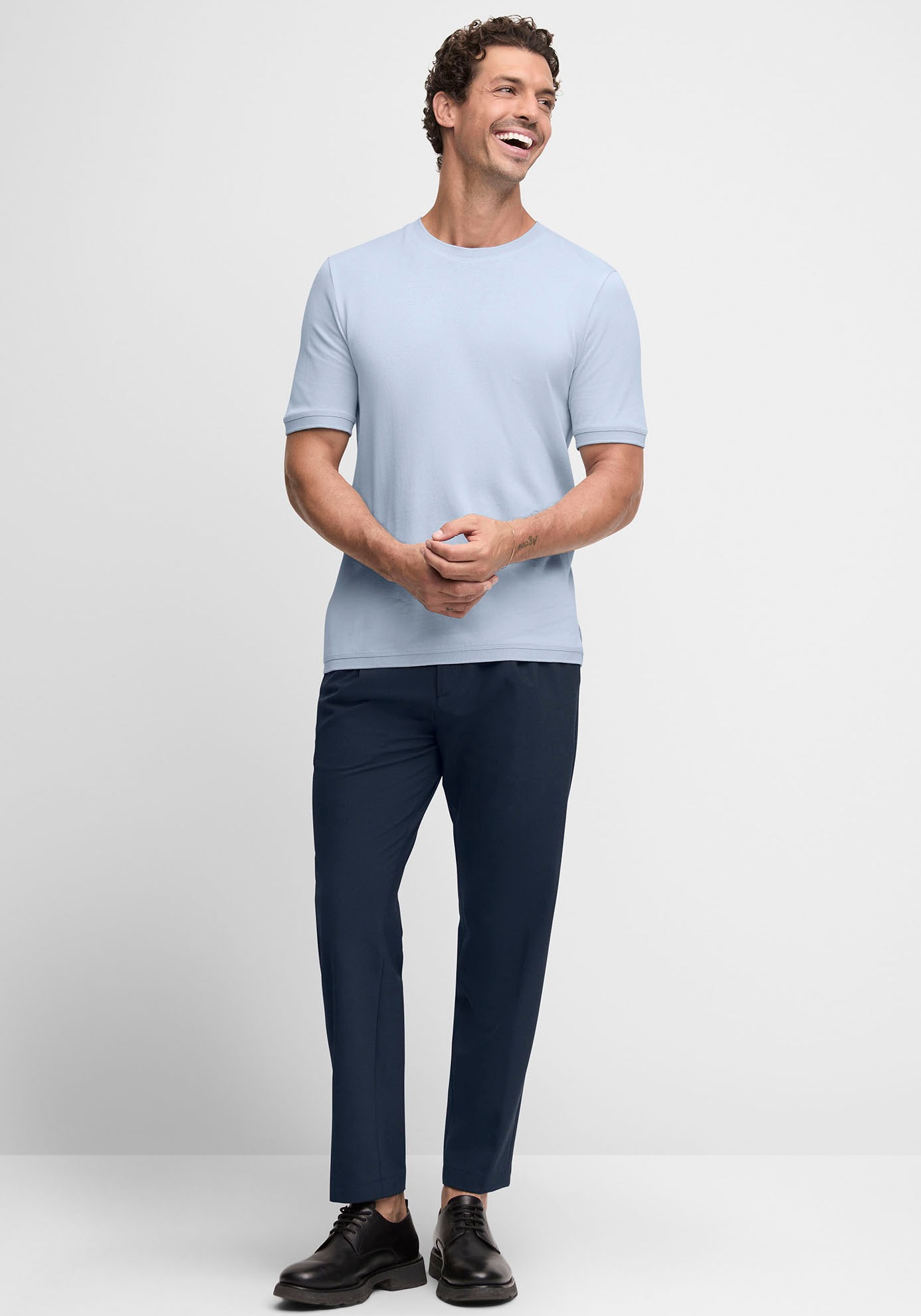 Cinque T-Shirt »CIBADI« Rundhalsausschnitt, Regular Fit