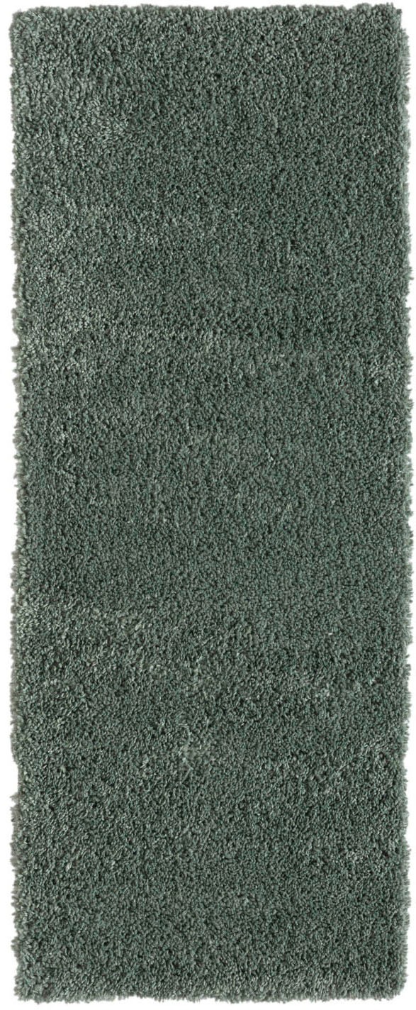 Myflair Möbel & Accessoires Hochflor-Bettumrandung »My Shaggy«, (3 tlg.), Shaggy, Uni-Farben, leicht glänzend, extra flauschig, Läufer-Set