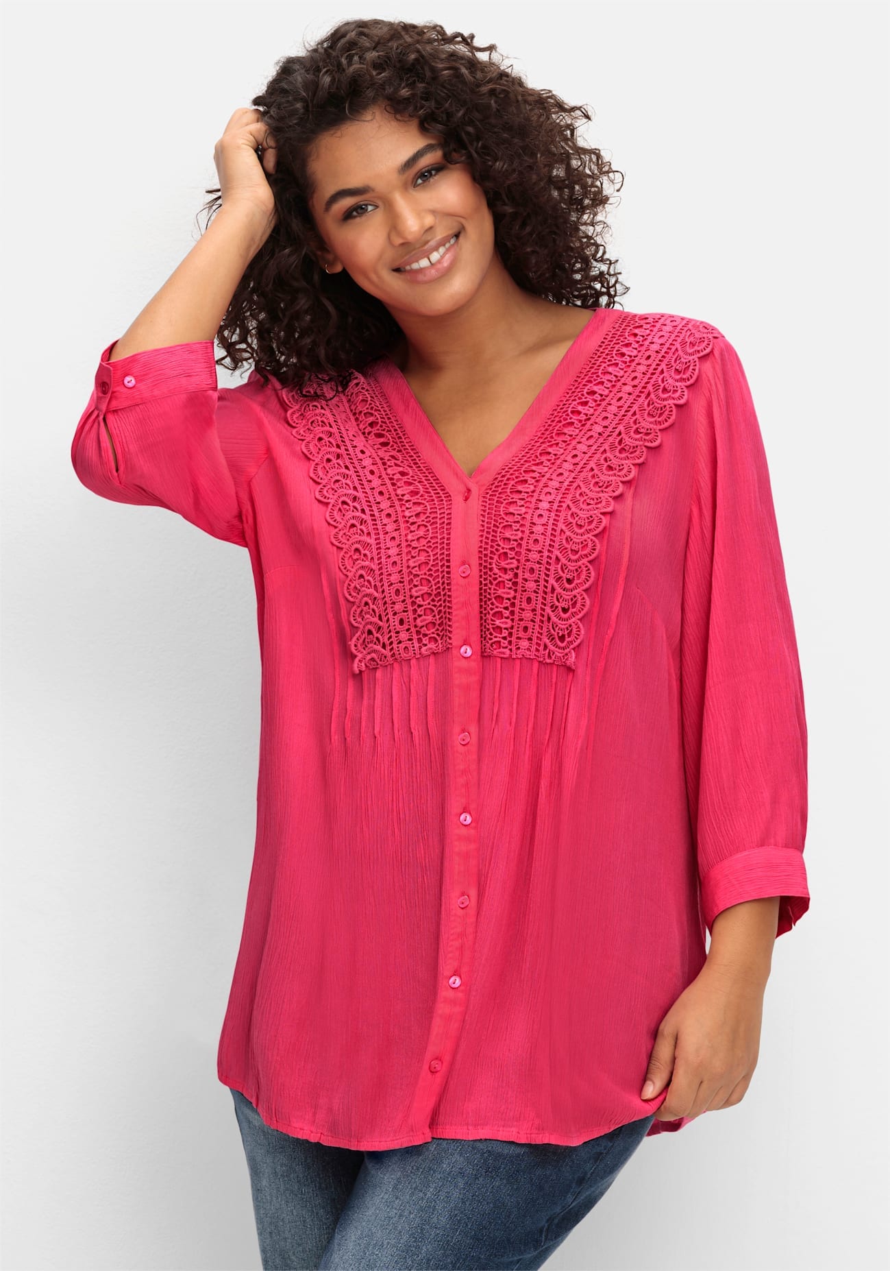sheego by Joe Browns Crepebluse