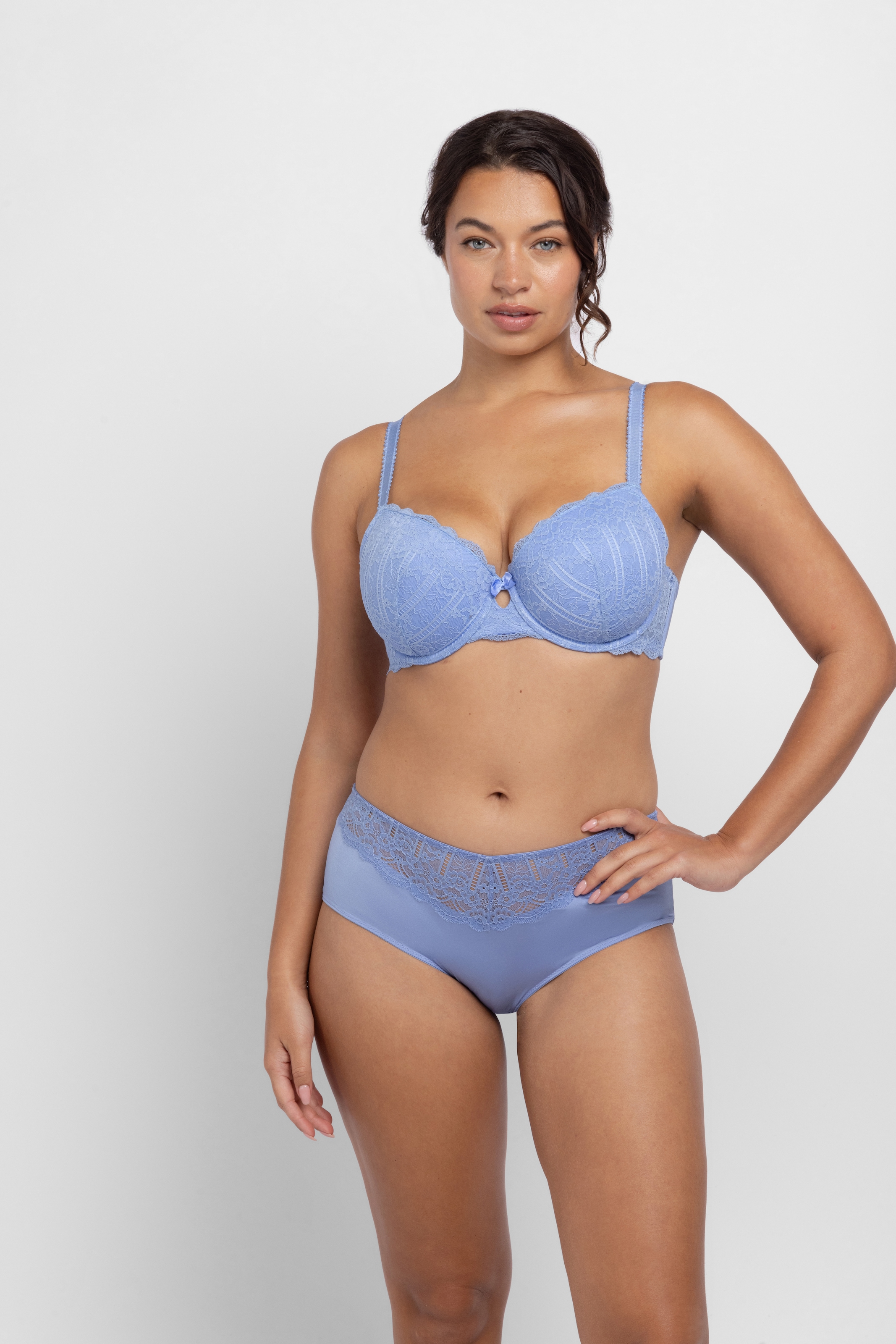 Dorina Maxislip »Celine« 2er Pack,  mit Spitzendetails, elastisch, weich