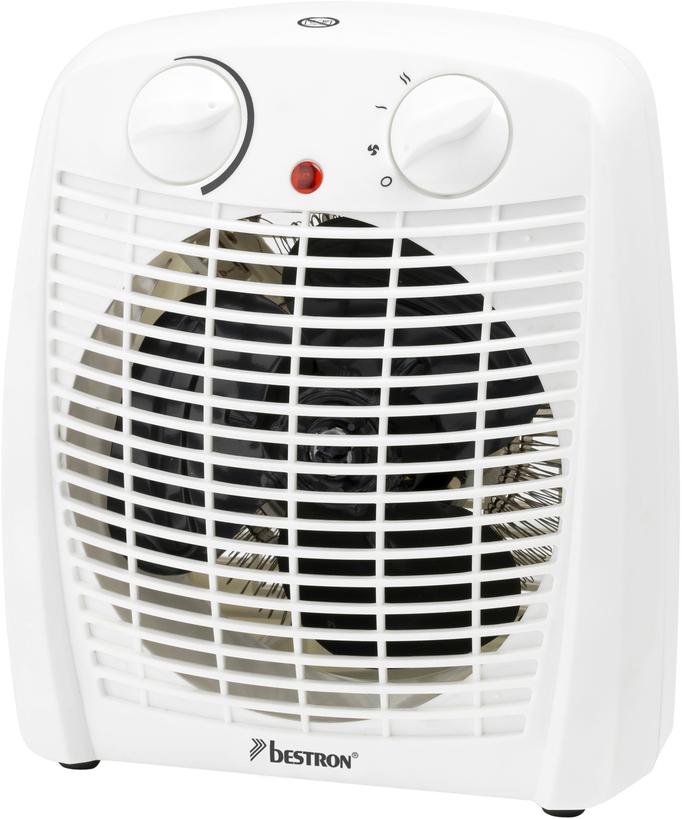 bestron Heizlüfter »AFH211W«, 2000 W, Thermostat, Temperaturüberwachung, Weiß