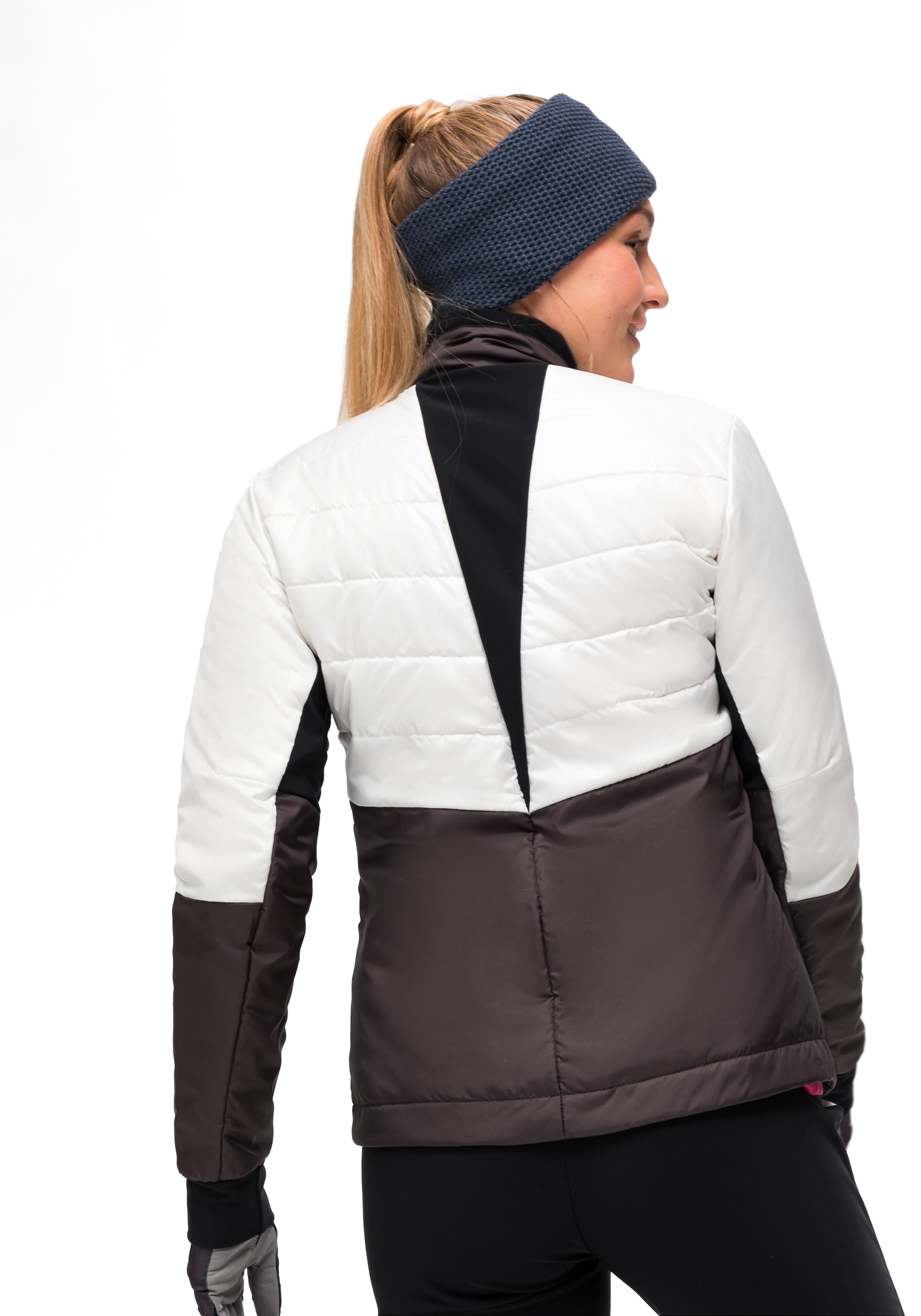 Maier Sports Skijacke »Skjoma Wool W«, Damen Langlaufjacke, wattierte Outdoorjacke mit 3 geräumige Taschen