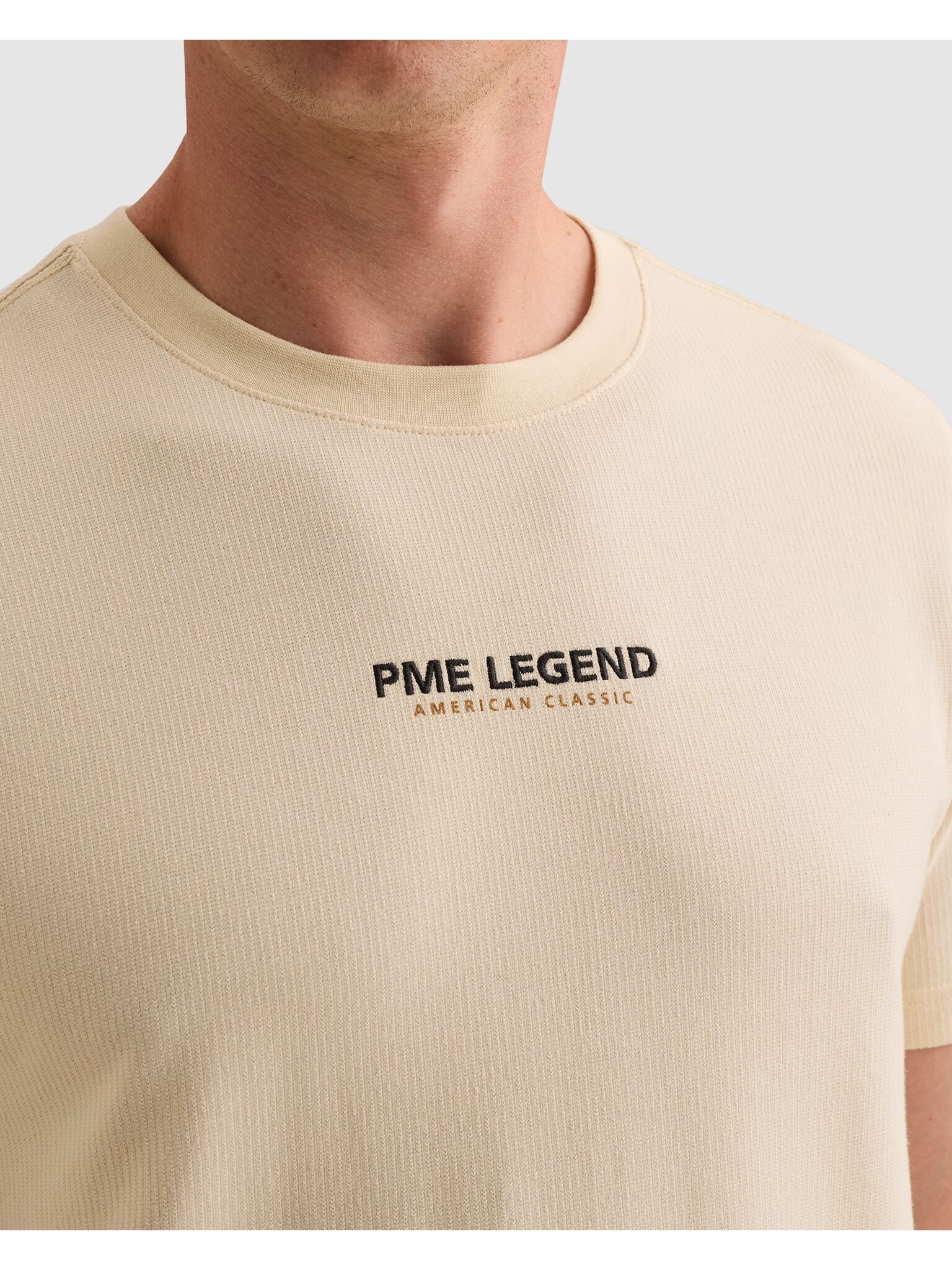 PME LEGEND Jersey-Material mit Waffel- Struktur