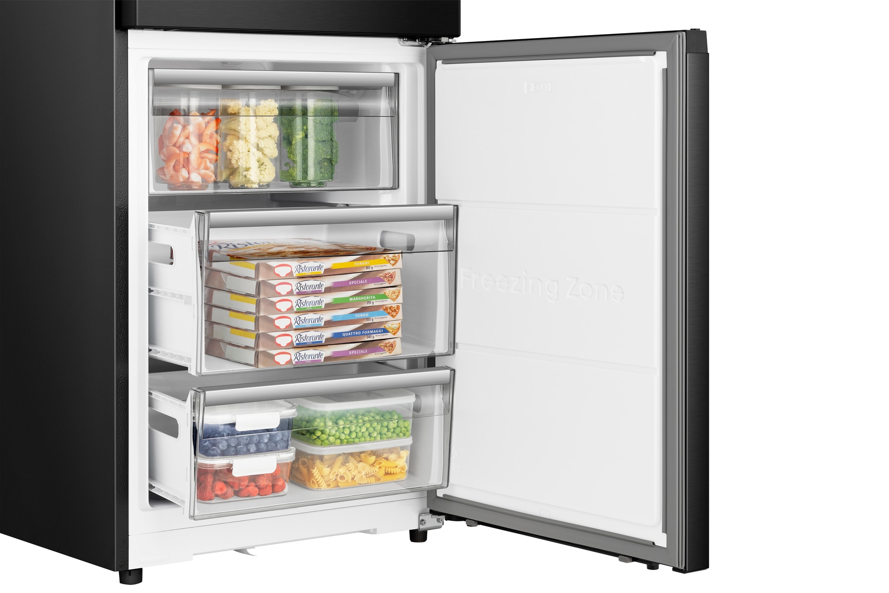 Hisense Kühl-/Gefrierkombination »RB3K330SAFC« 185,6 cm hoch 59,5 cm breit Total NoFrost