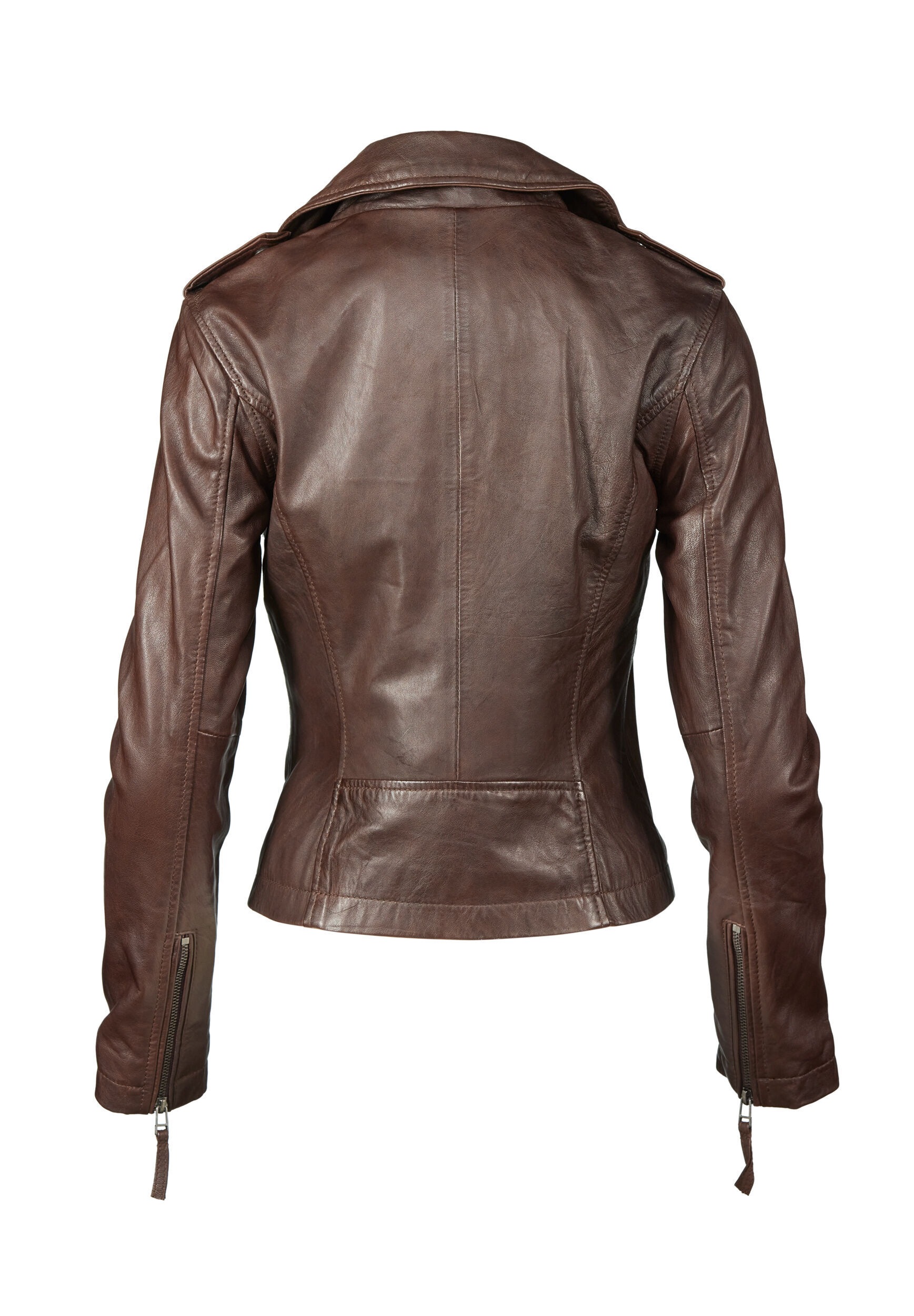 Apple of Eden Lederjacke »Apple of Eden Lederjacke AOE-102« ohne Kapuze aus weichem Leder