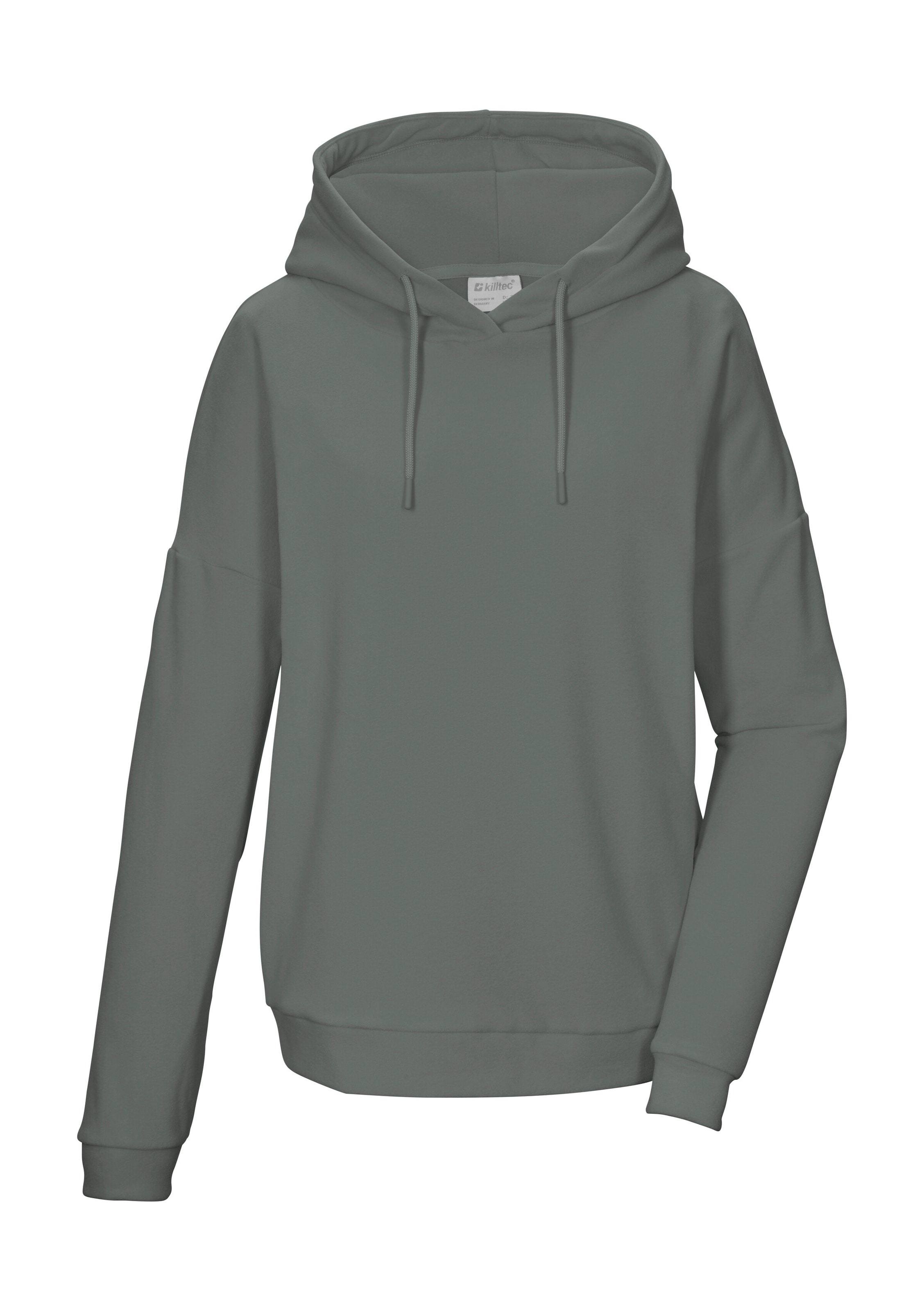 Killtec Fleeceshirt »KOS 477 WMN FLC SHRT« Loungewear Fleeceshirt mit Kapuze und elastischen Bündchen