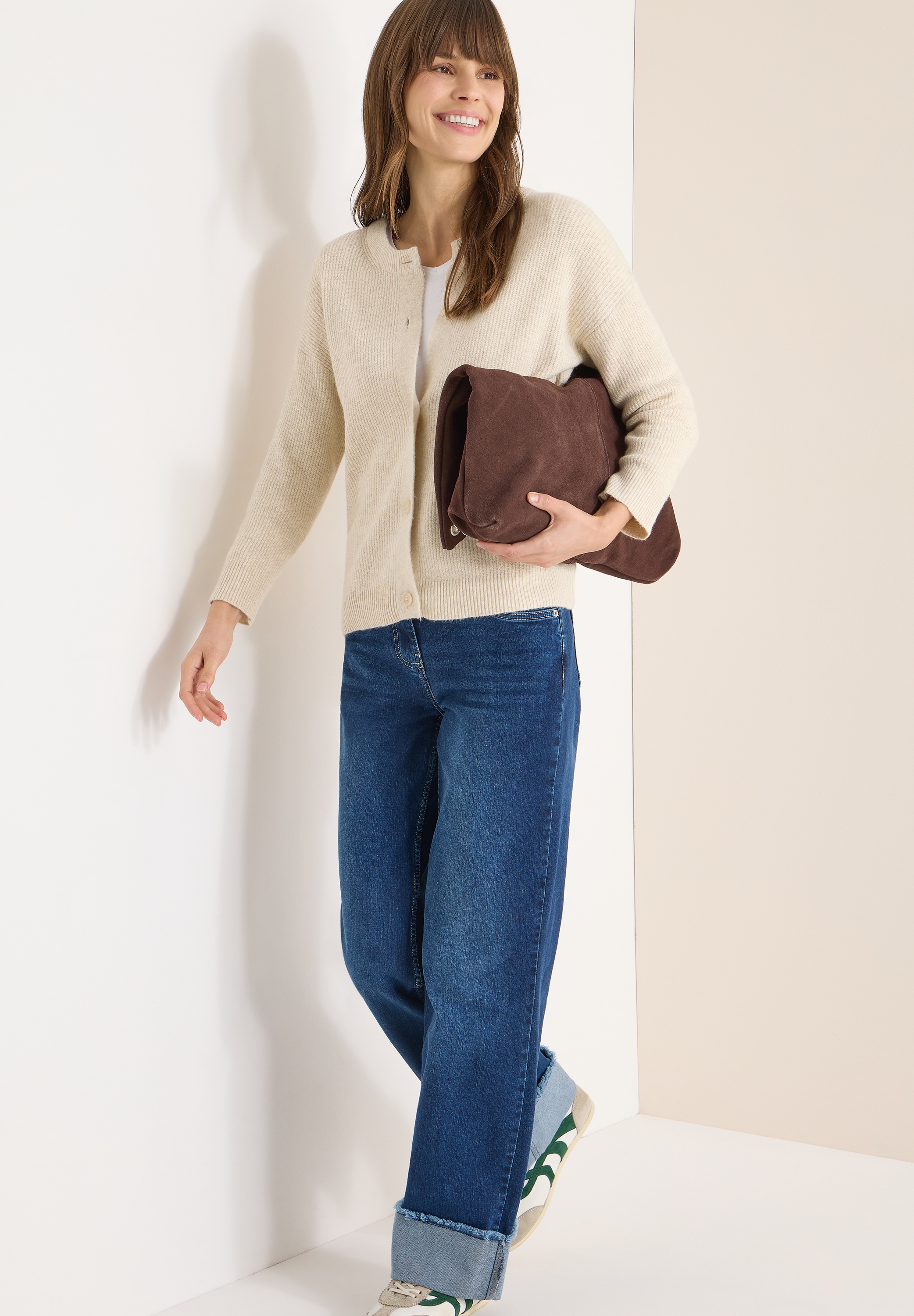 Cecil Cardigan mit Knopfleiste