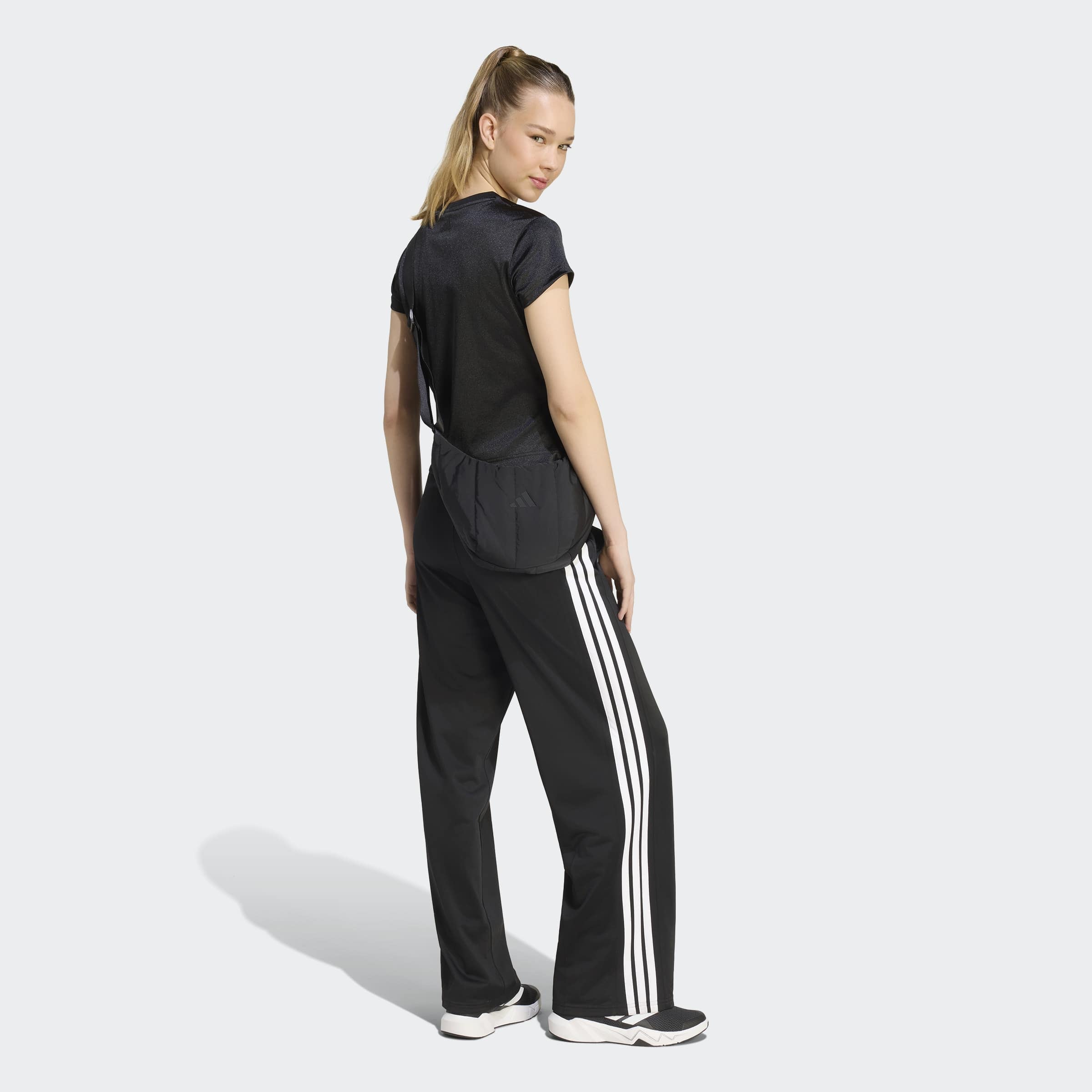 adidas Sportswear Sporthose »DAYREADY WIDE LEG TRACK TRACKSUIT BOTTOMS«