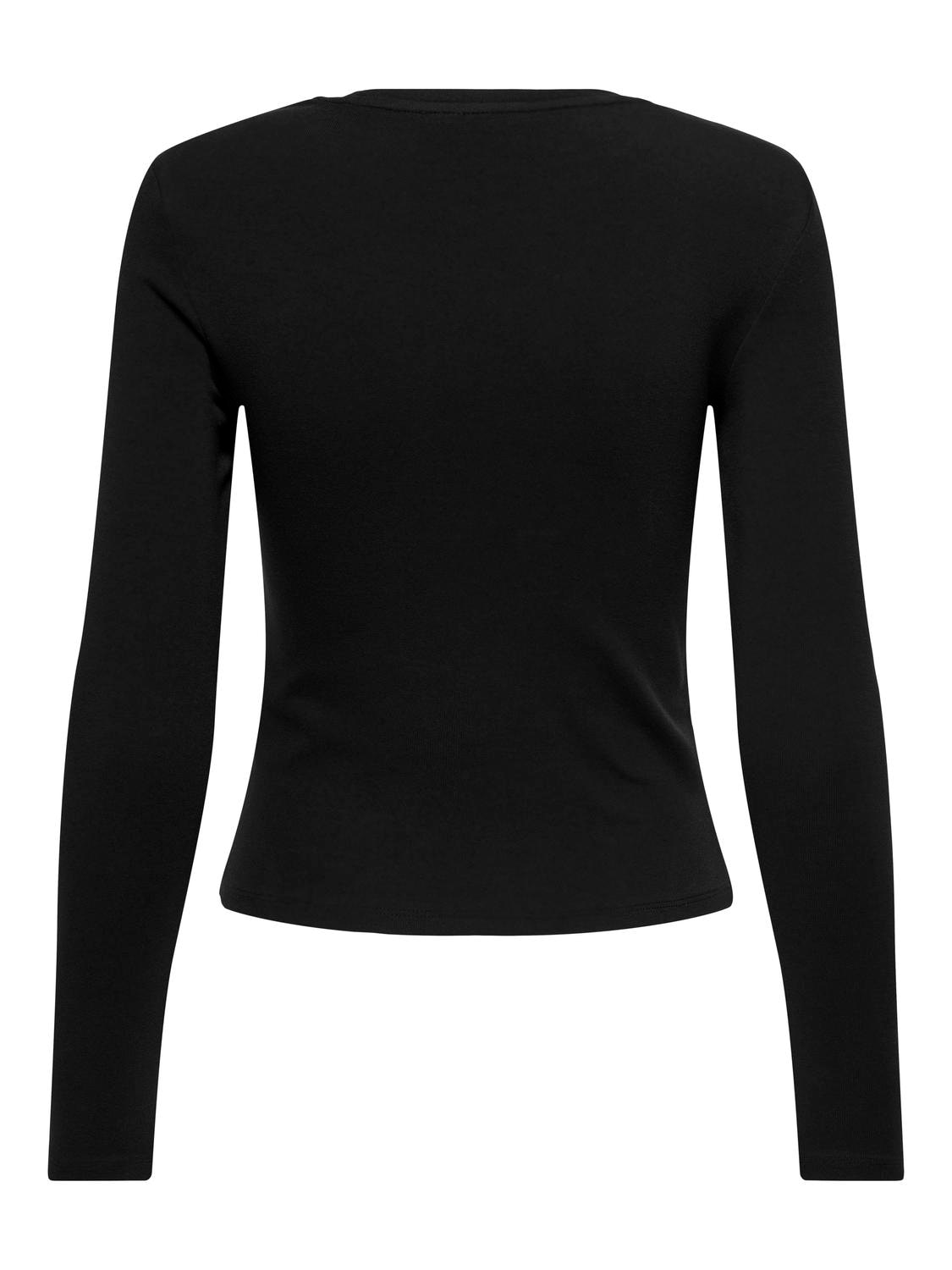 ONLY Langarmshirt »ONLRILEY O-NECK L/S TOP JRS«