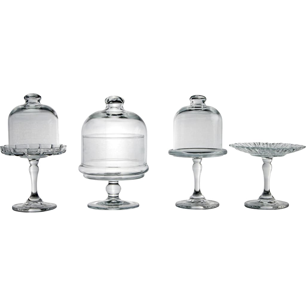 CreaTable Servierteller »Mini Patisserie-Set«, (4 tlg.), Servierset