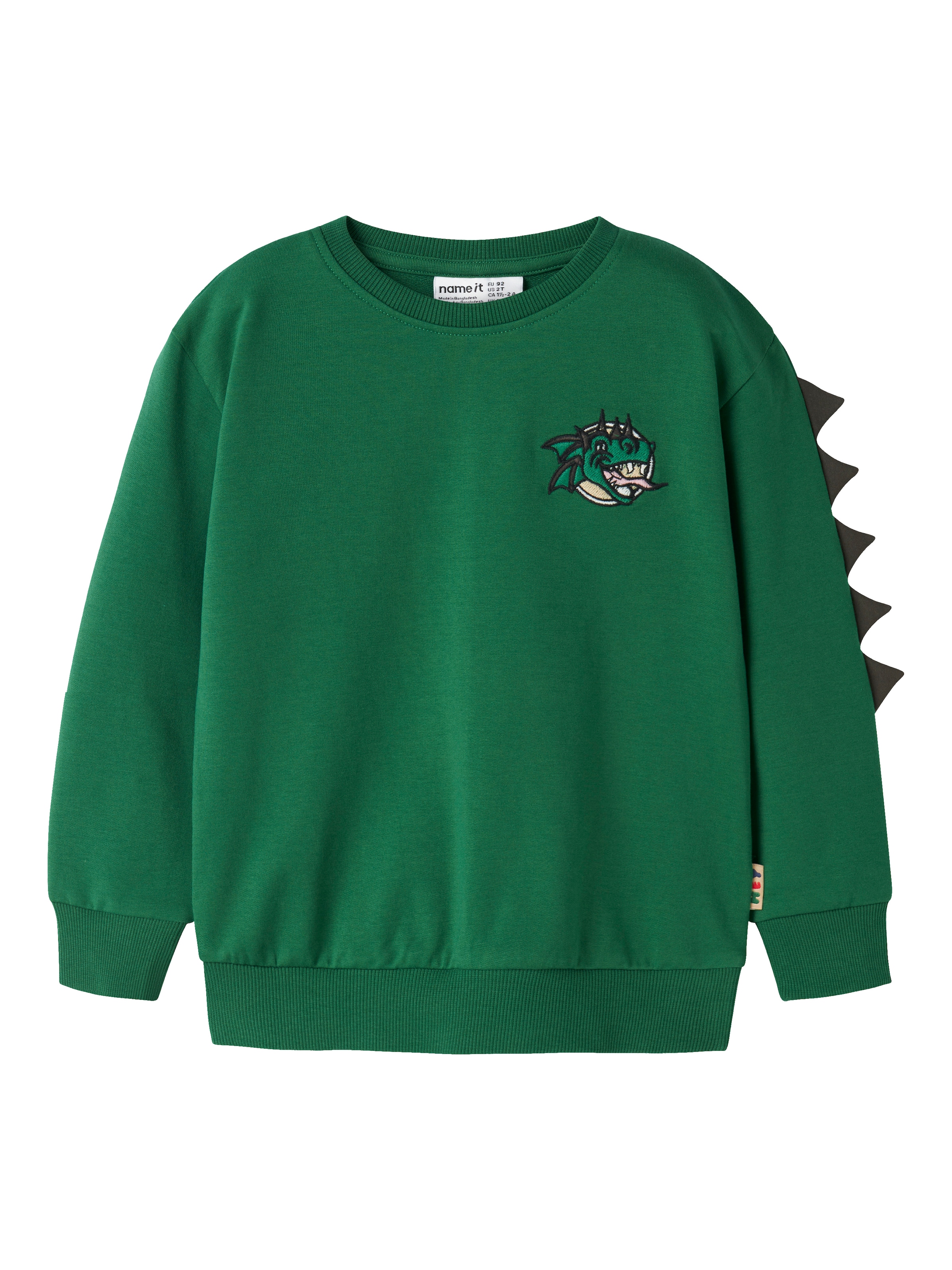 Name It Sweatshirt »NMMKETIL LS NREG SWEAT UNB«, Baumwollmischung, regular fit
