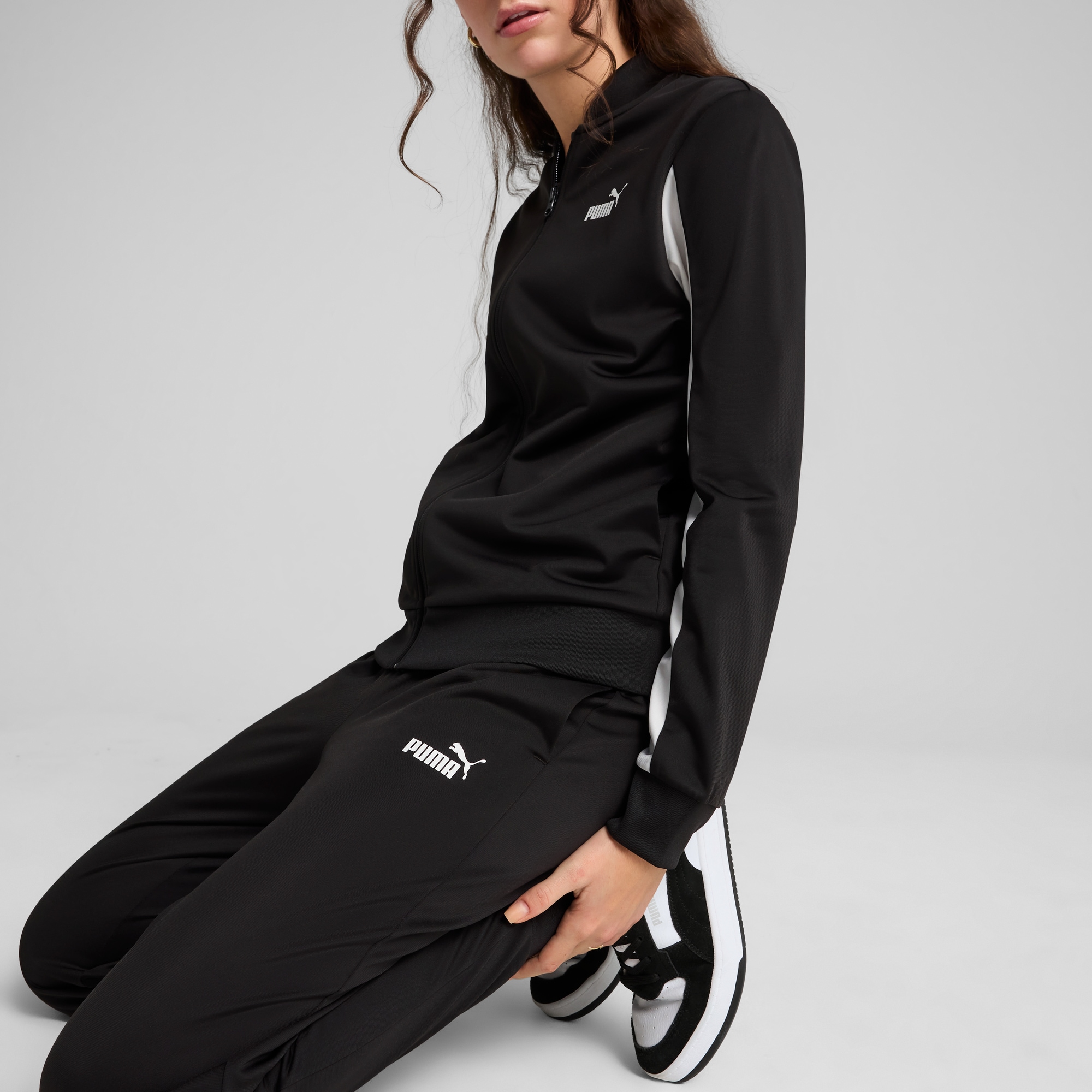 PUMA Trainingsanzug »POLY BASEBALL SUIT CL«, (2 tlg.)