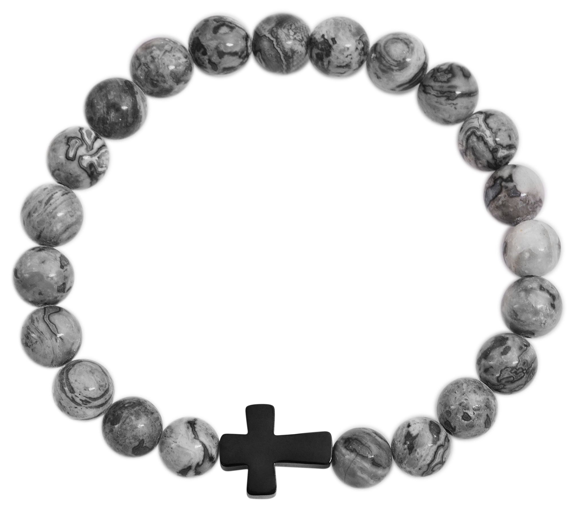 Adelia´s Armband »Unisex Armband ¿ Kugelarmband aus Edelstahl mit Perle 18 cm«
