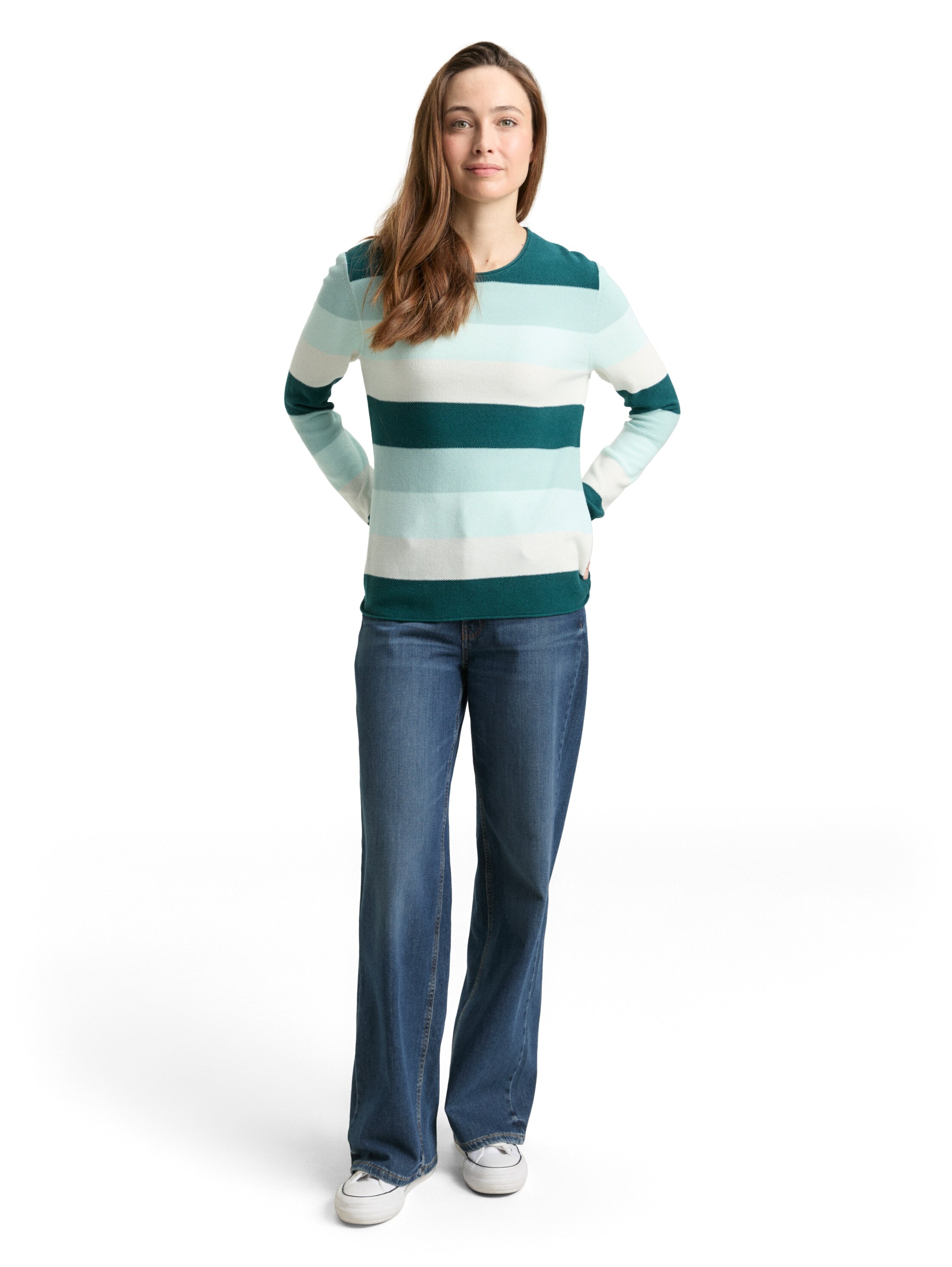 TOM TAILOR Strickpullover »Otto« mit Viskose