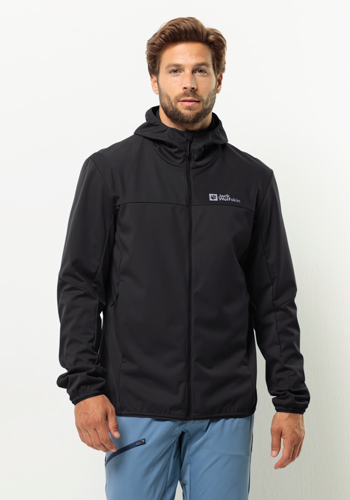 Softshelljacke »FELDBERG HOODY M«, mit Kapuze