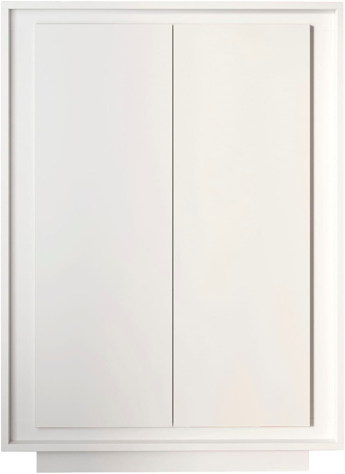 Home affaire Highboard »Sky, B/H 106/171 cm, Stauraumschrank/Hochkommode, 2 Türen« Softclosing, Korpus & Front 22 mm stark, Rahmen-Optik