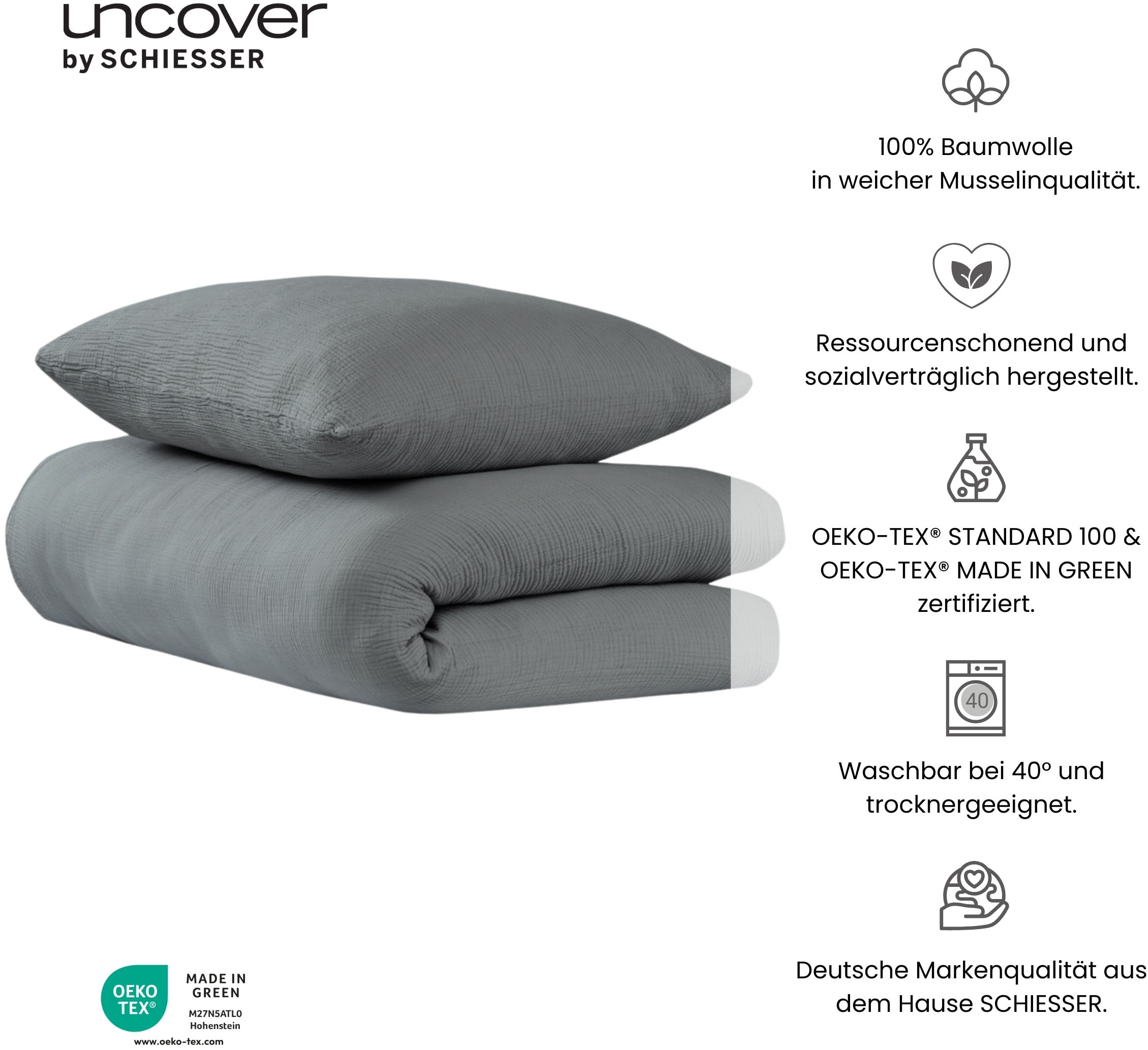 uncover by SCHIESSER Bettwäsche »Lennox«