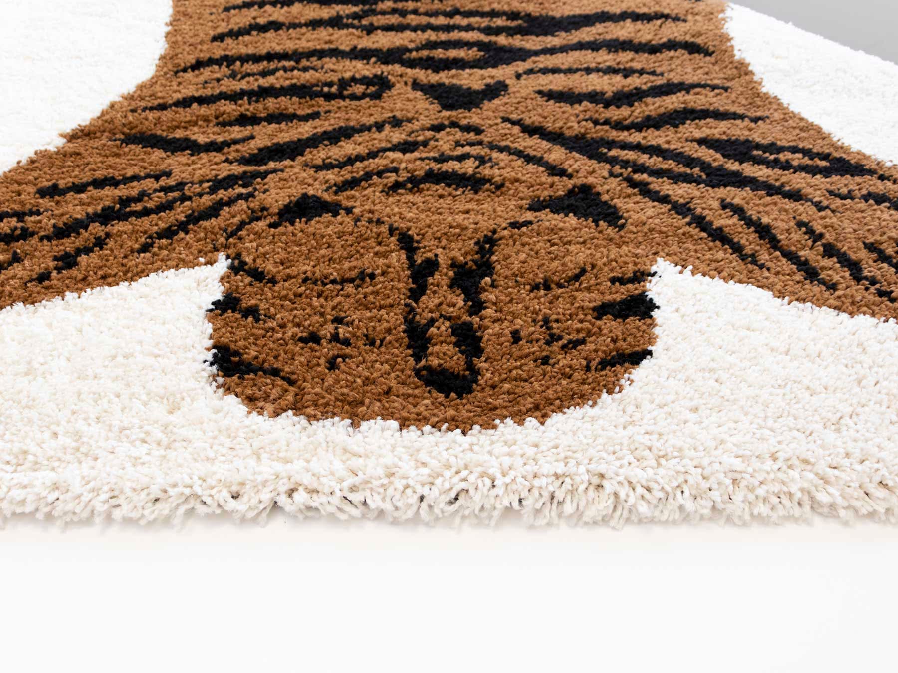 Primaflor-Ideen in Textil Kinderteppich »NOMAD - Tiger«, rechteckig, Hochflor, Motiv Tiger, Kinderzimmer