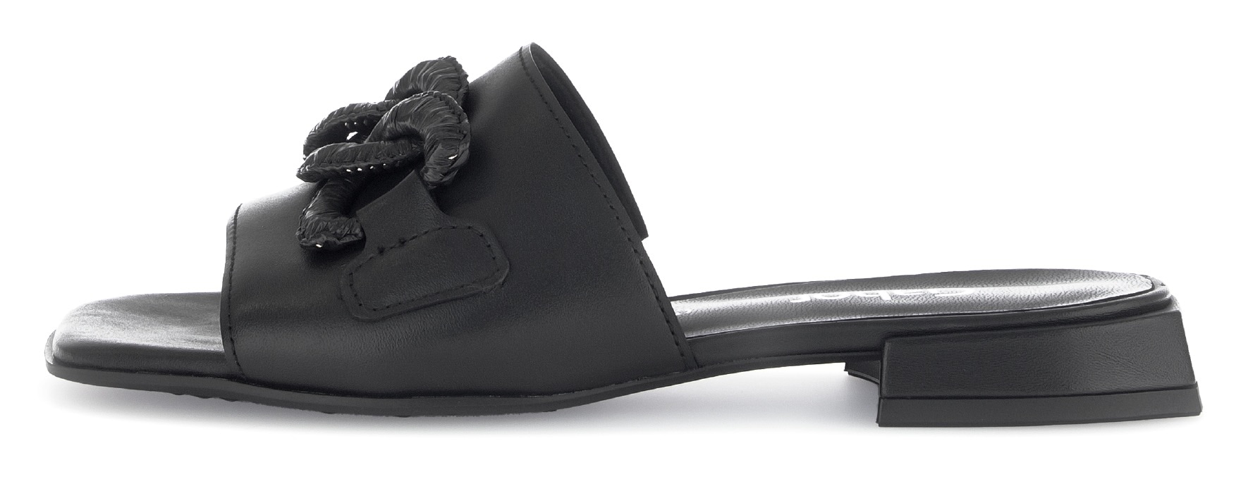 Gabor Pantolette »YORK«, Blockabsatz, Sommerschuh, Komfortschuh mit Weite G (=weit)