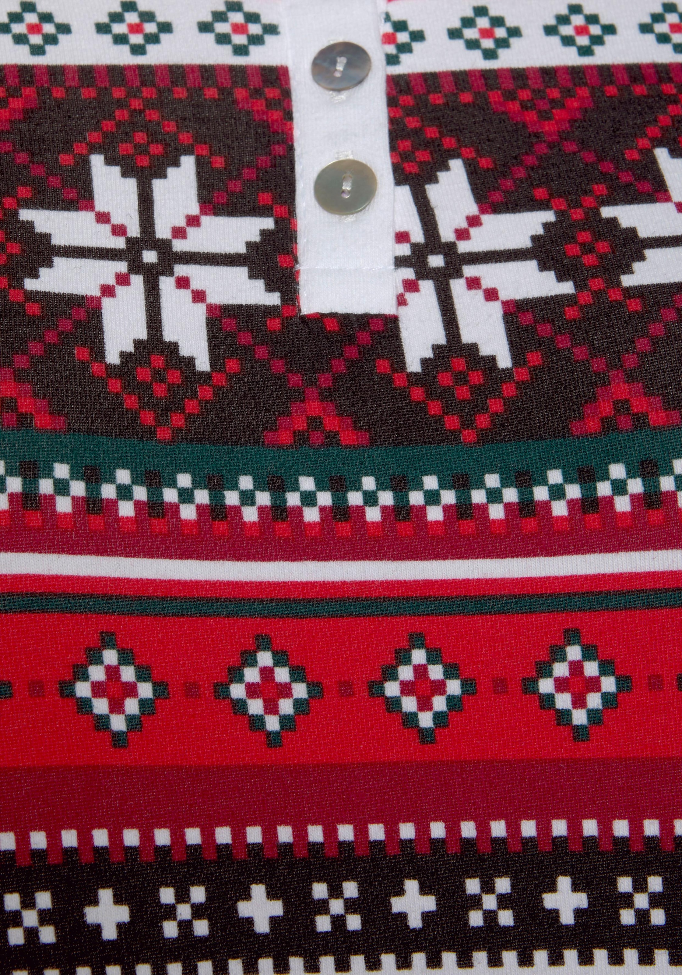 LASCANA Pyjama, (2 tlg., 1 weihnachtlichem mit bestellen bei Stück), OTTO Muster