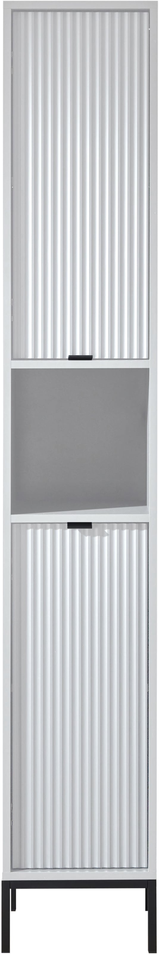 BASIC by Balculina Hochschrank »Lucera Hochschrank, Badezimmerschrank BxHxT 32x195x32«, (1 St.), Breite 32 cm, Tür L/R montierbar