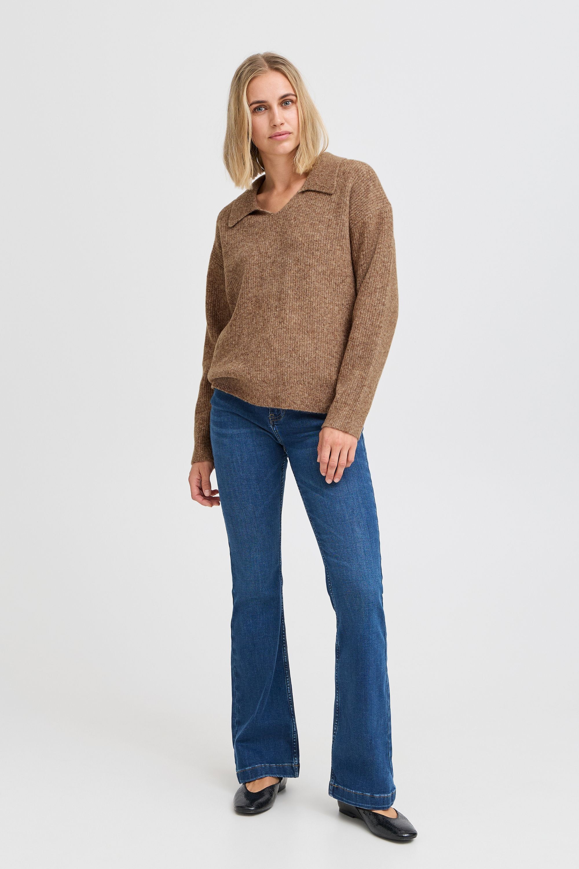 Pulz Jeans Strickpullover »Strickpullover PZASTRA V-Neck Pullover«