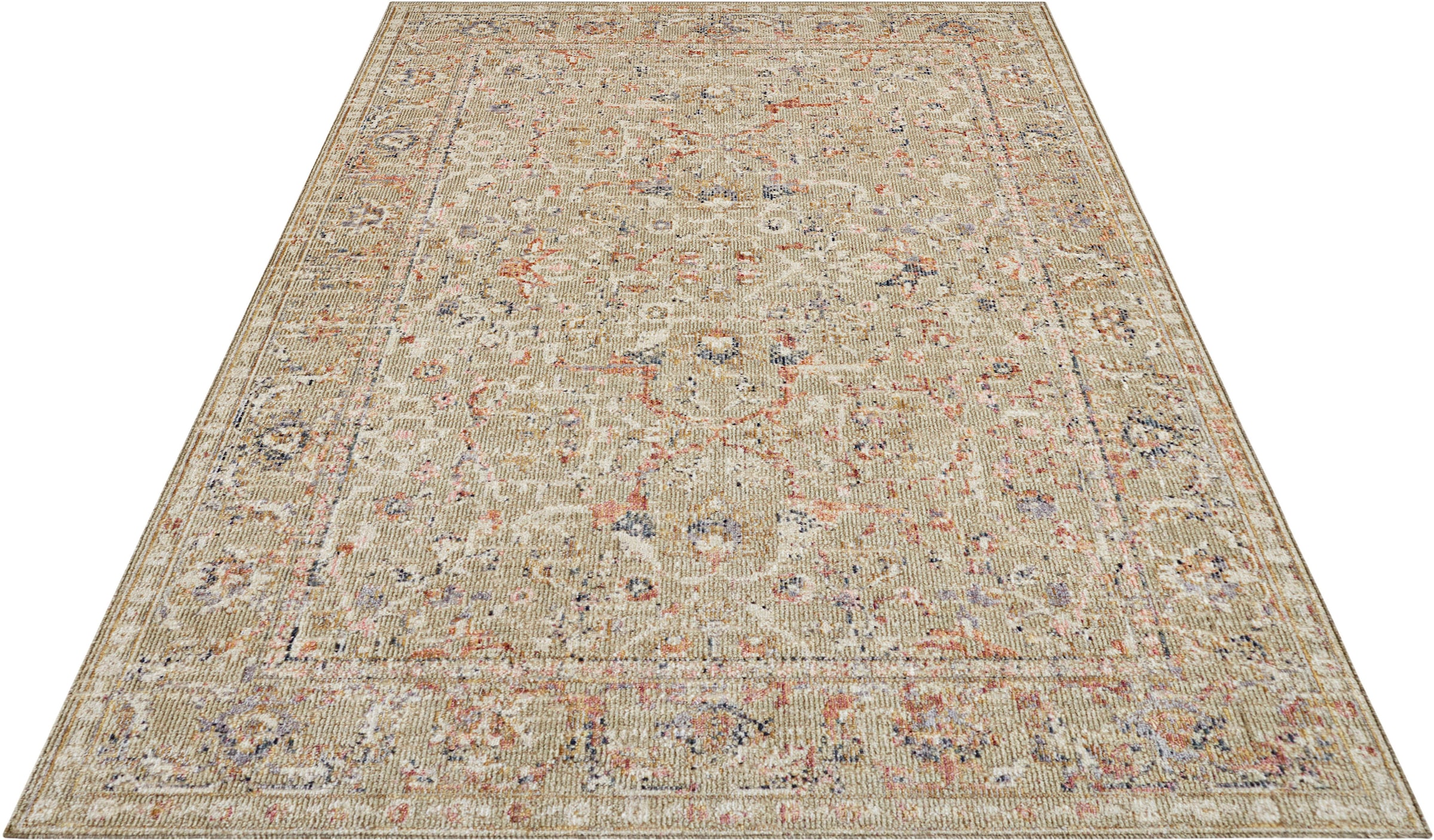 NORTHRUGS Teppich »Sues«, rechteckig, 3 mm Höhe, In-& Outdoor, Läufer, Wetterfest, Balkon, Wohnzimmer, Orient