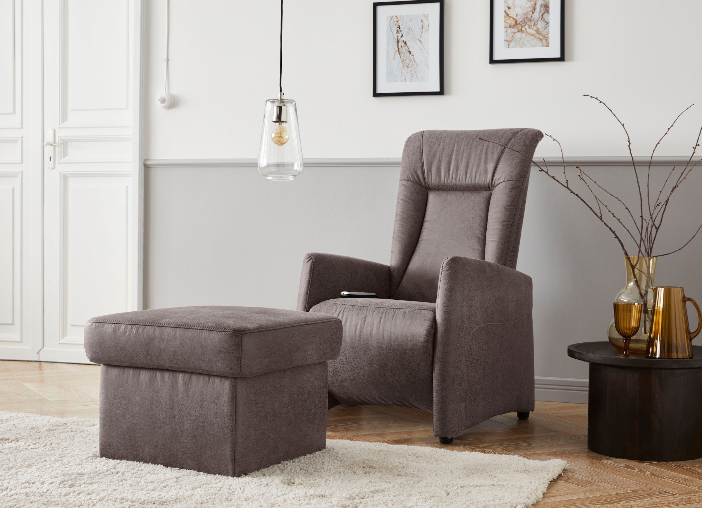 sit&more TV-Sessel »Melissa«, wahlweise elektrisch oder manuell verstellbar, optional Aufstehhilfe