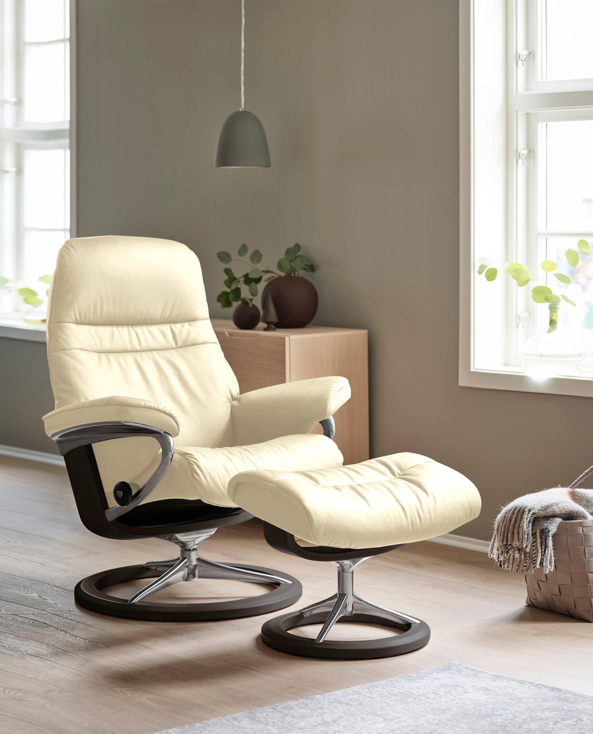 Stressless® Fußhocker »Sunrise«, mit Signature Base, Gestell Wenge