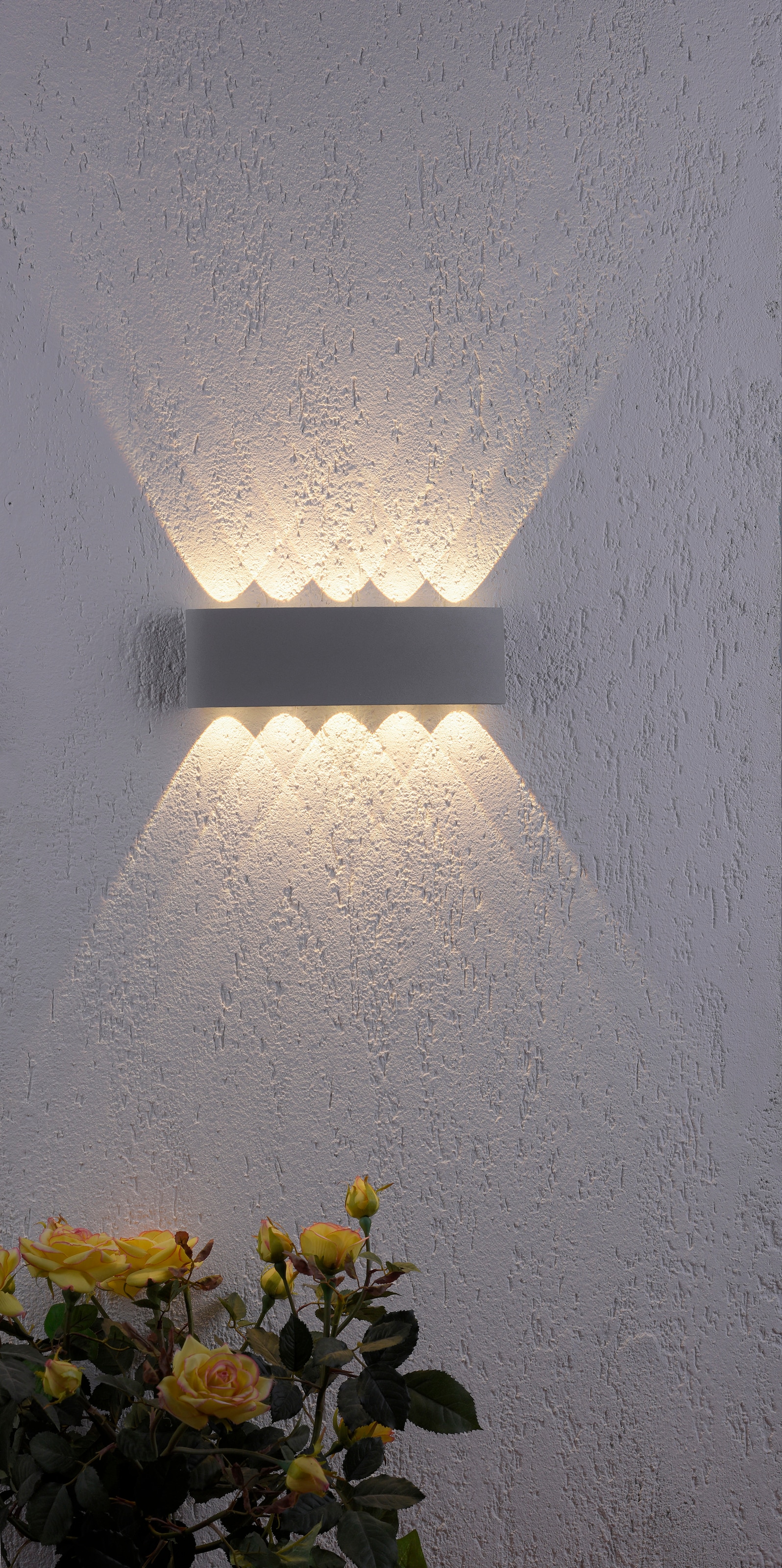 Paul Neuhaus LED Außen-Wandleuchte »Carlo«, 10 flammig-flammig, Schutzart IP 54, Für Außen- und Innenbereich