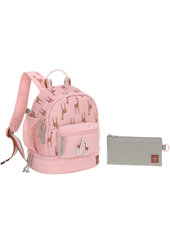 Kinderrucksack »Safari, Giraffe, Rose«