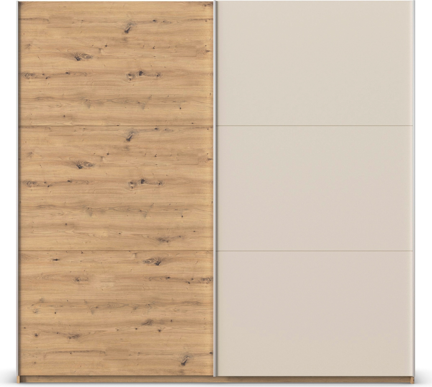 rauch Schwebetürenschrank »Monza« in trendigen Farbkombinationen, mit viel Stauraum