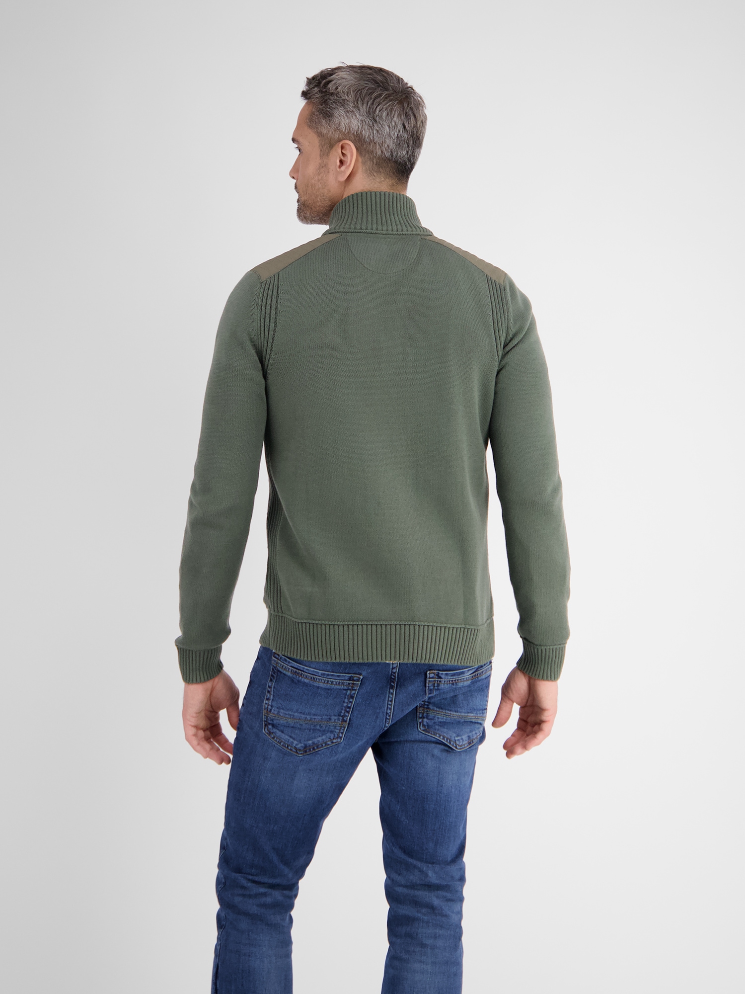 LERROS Strickjacke »LERROS Strickjacke unifarben«