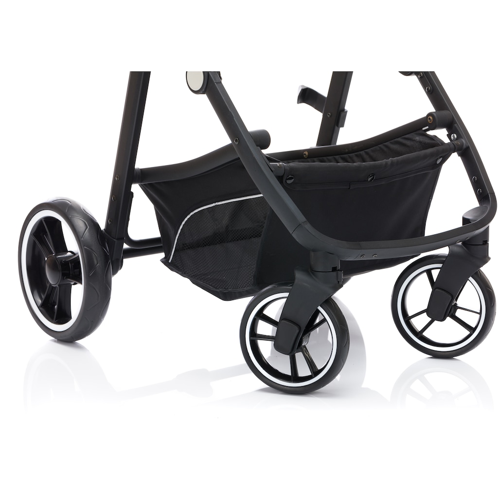Fillikid Kombi-Kinderwagen »Panther, stone melange«, 22 kg, mit Babyschale; Kinderwagen