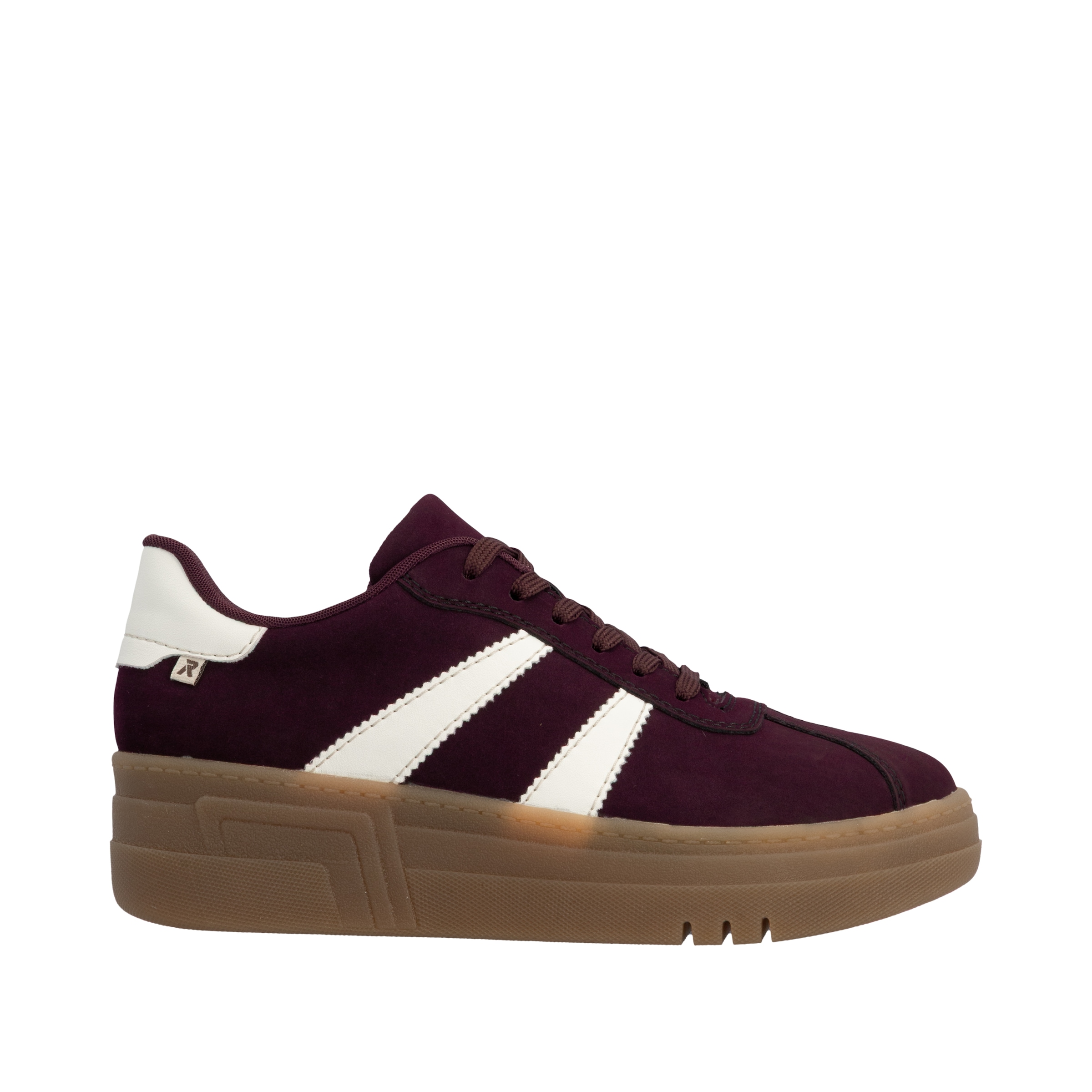 Rieker Plateausneaker  Basket-Sneaker, Retro-Sneaker, Schnürschuh mit weichem Schaftrand