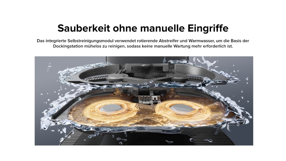 Roborock Saugroboter »Roborock Qrevo Edge 5V1 mit Wischfunktion, virtuelle Sperrzonen,« intellig. Software, präzise Raumzuordnung, individ. Reinigungspläne