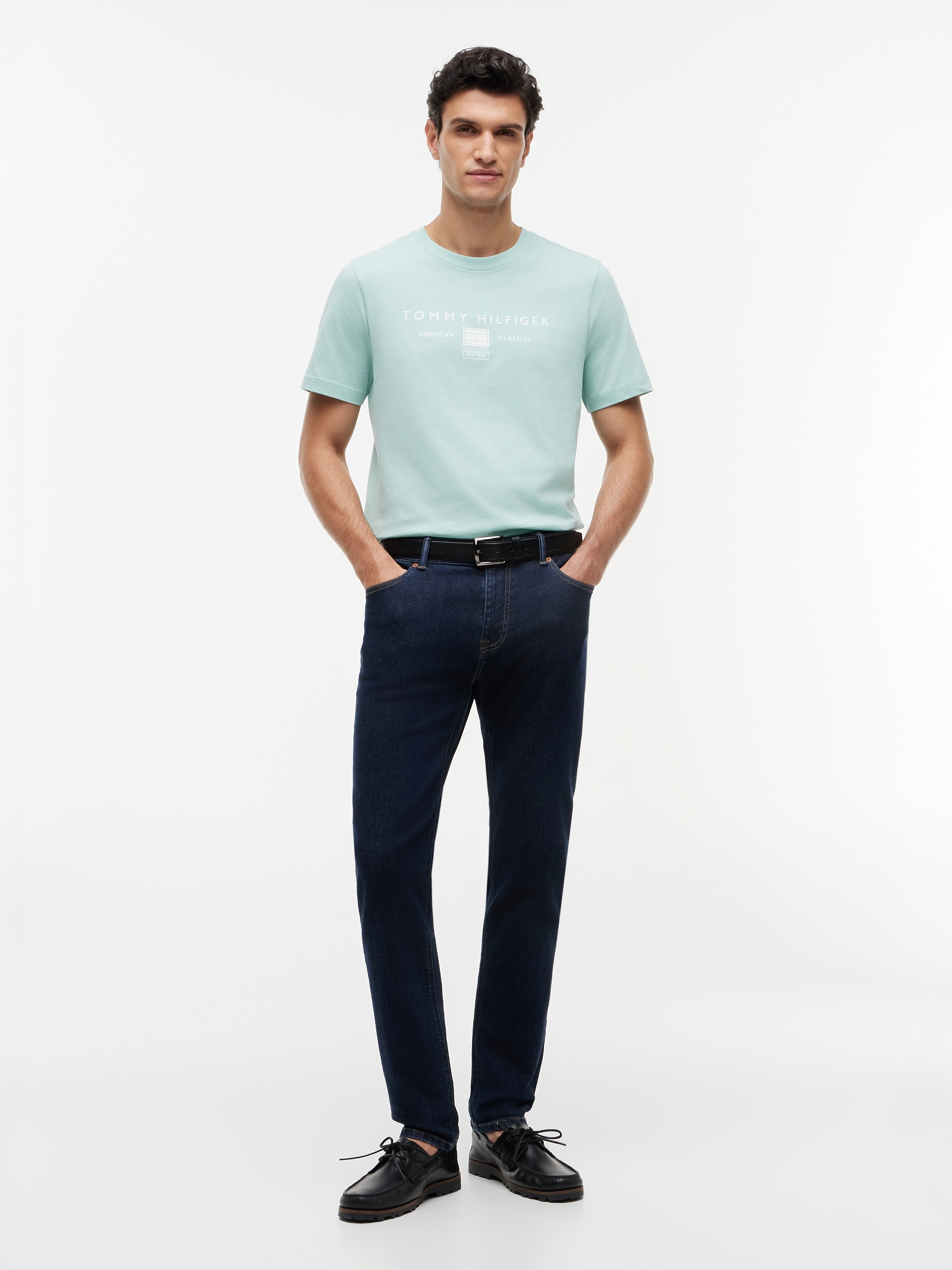 Tommy Hilfiger T-Shirt »BRAND LOVE MONO STACK« aus Jersey mit Logo