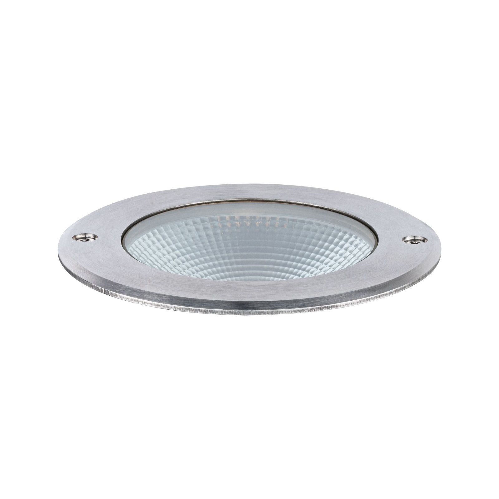 Paulmann LED Einbauleuchte »Floor IP67 120mm 3000K 6W 580lm 230V Edelstahl, Aluminium«, 1 flammig, Bodeneinbauleuchte