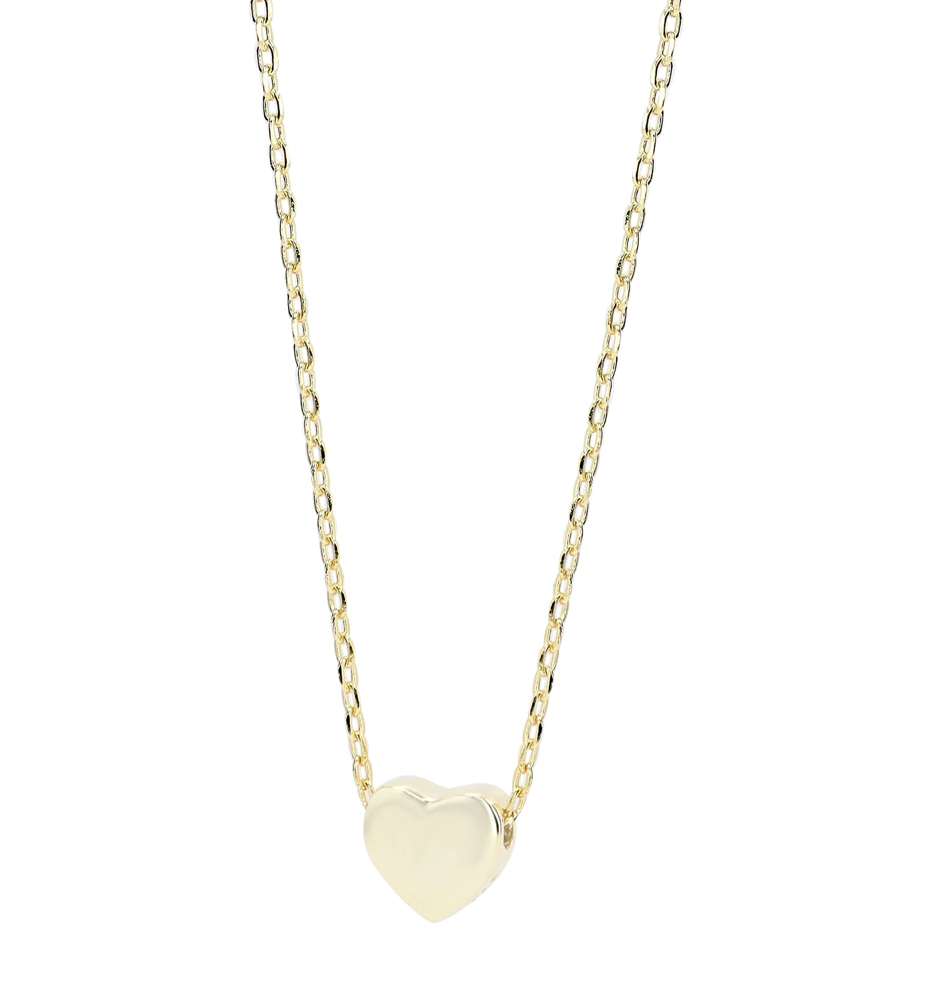 Adelia´s Kette ohne Anhänger »925 Silber Halskette mit Anhänger Herz 43 cm + 5 cm«