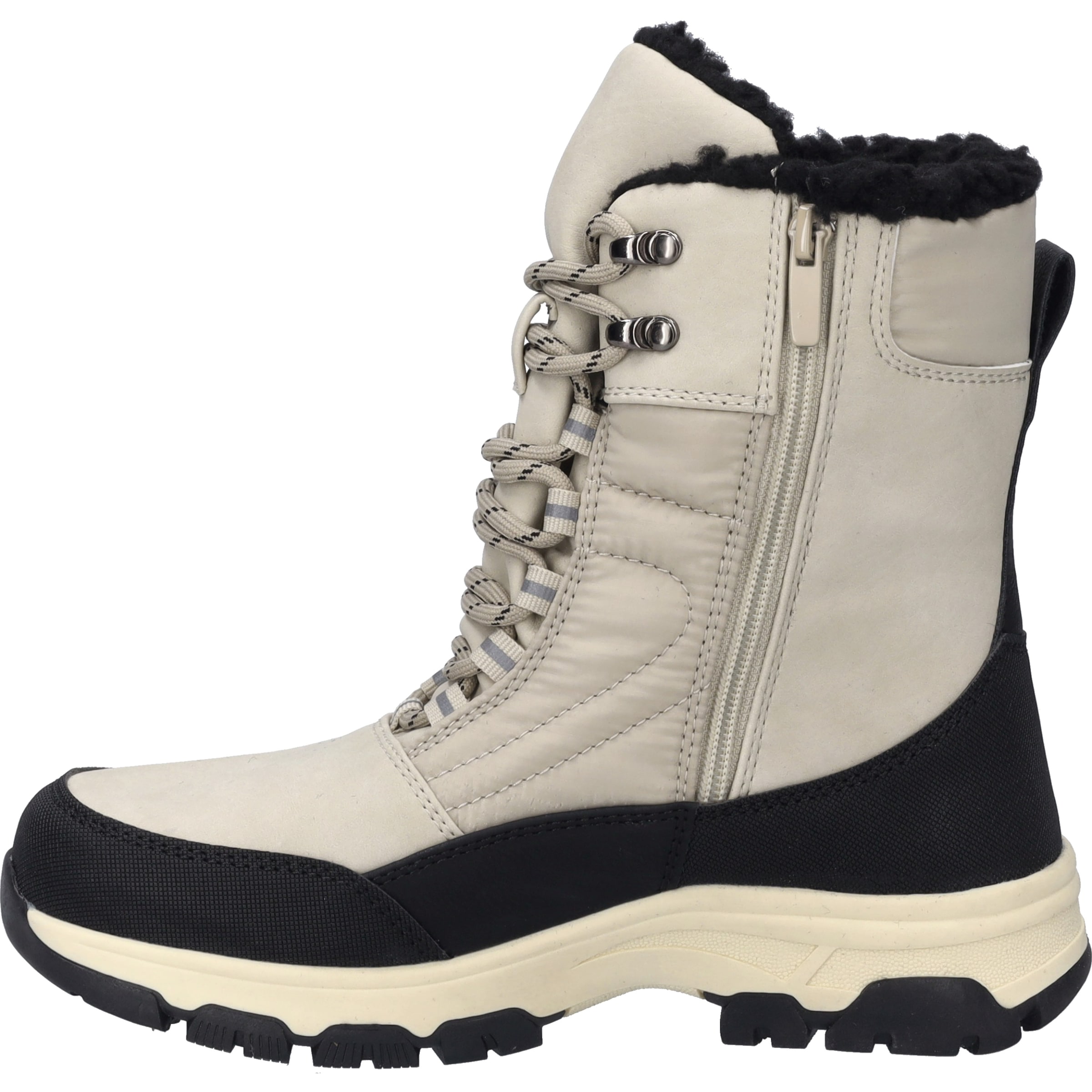 Josef Seibel Stiefel »Davos 52, schwarz-offwhite«