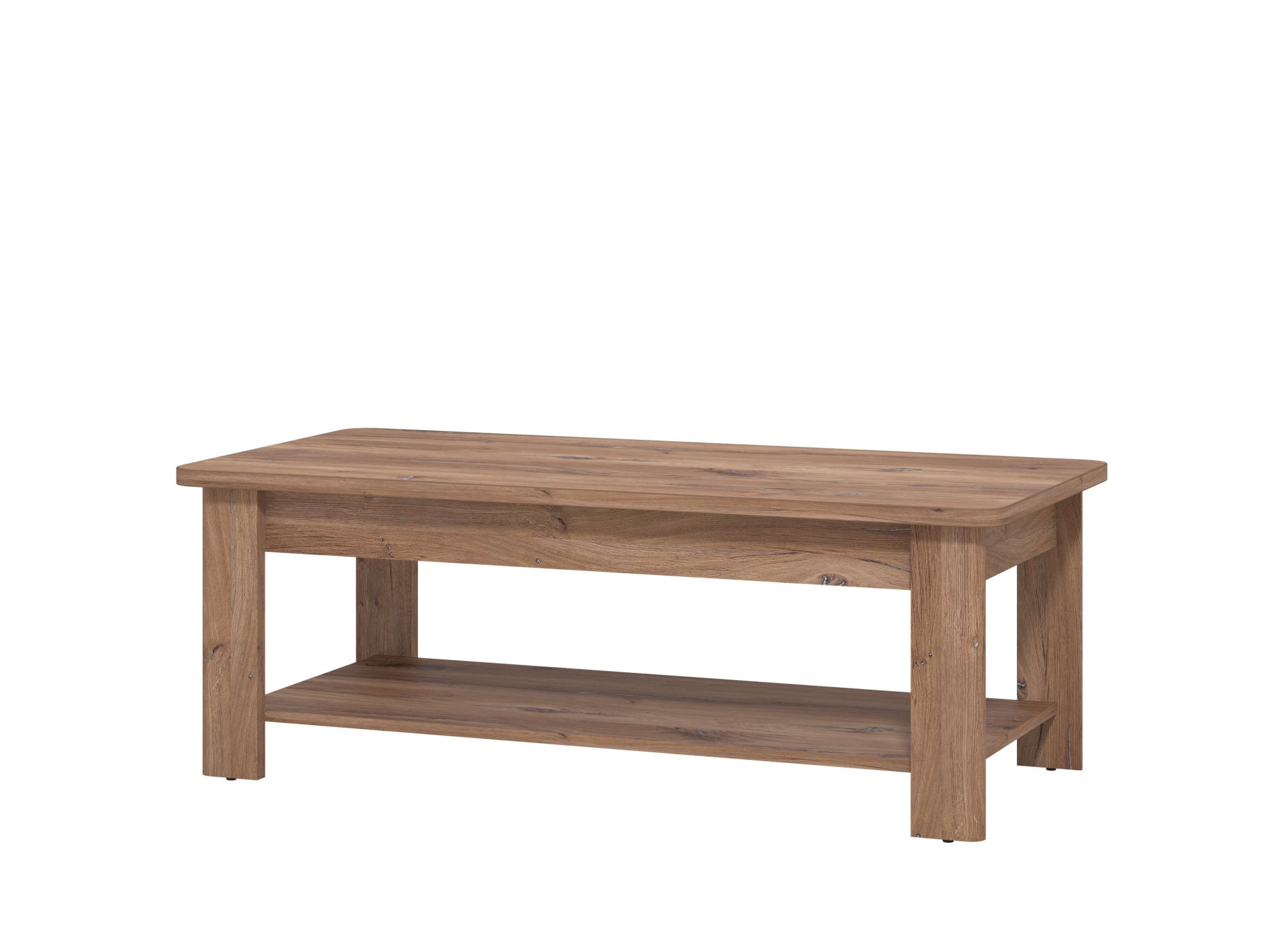 Home affaire Couchtisch »Jersey Kaffeetisch, 124 cm, in trendigen Farben, modern«, Eleganter Couchtisch, zeitloses Design, mit eine Ablagebode