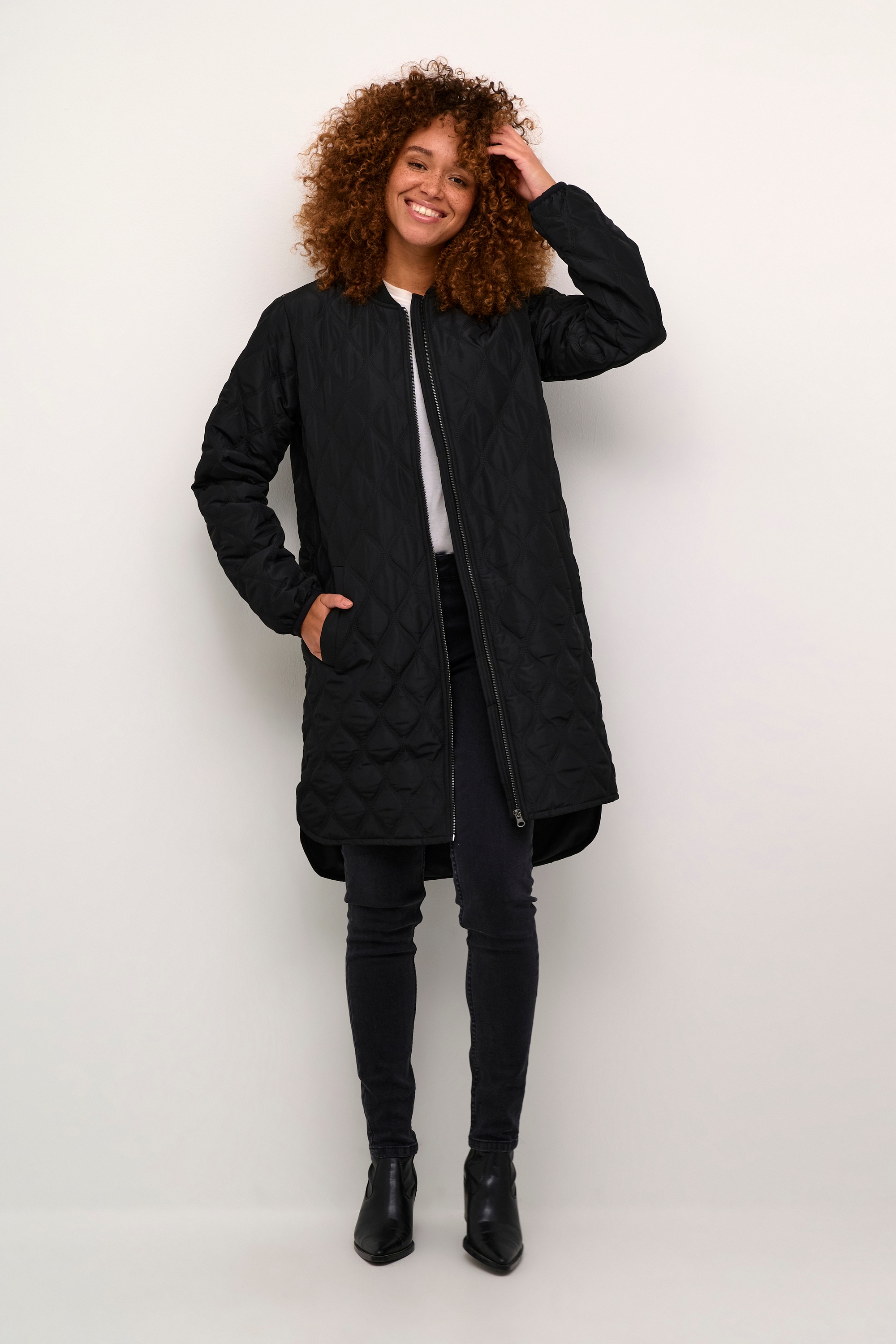 KAFFE Wintermantel »Jacke KAshalli«